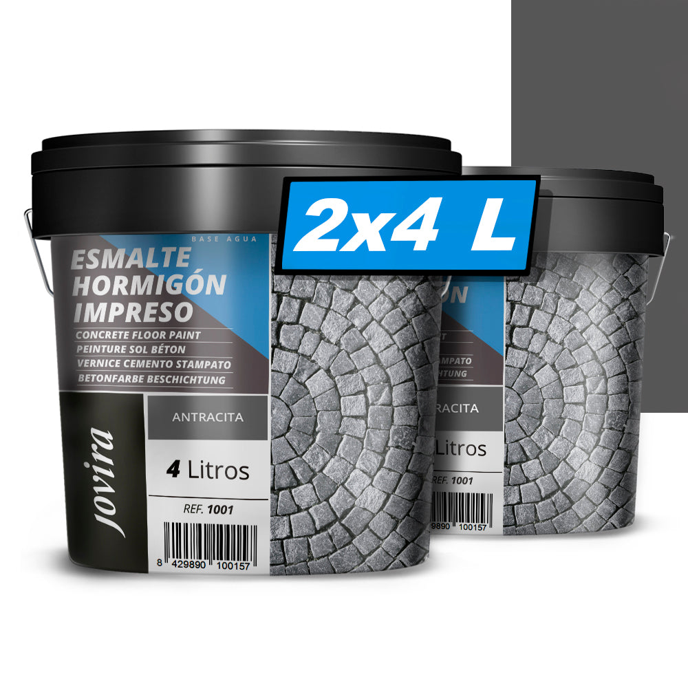 Resina-Esmalte Hormigón Impreso. Resina renovadora para pavimentos de hormigón.