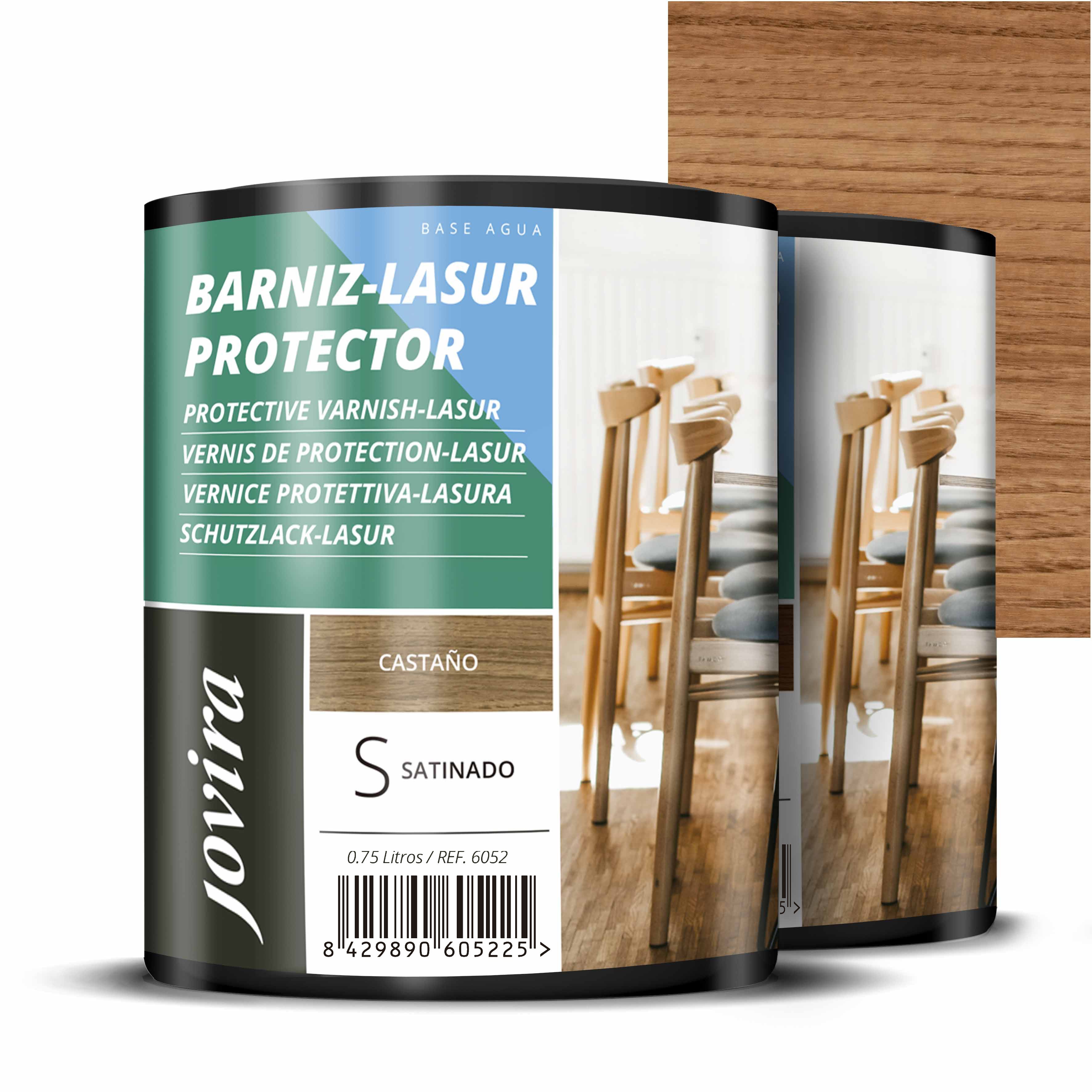BARNIZ LASUR PROTECTOR SATINADO AGUA