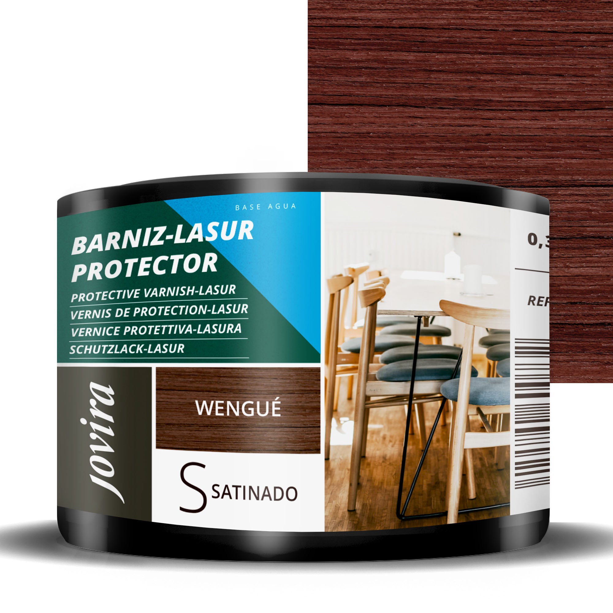 BARNIZ LASUR PROTECTOR SATINADO AGUA