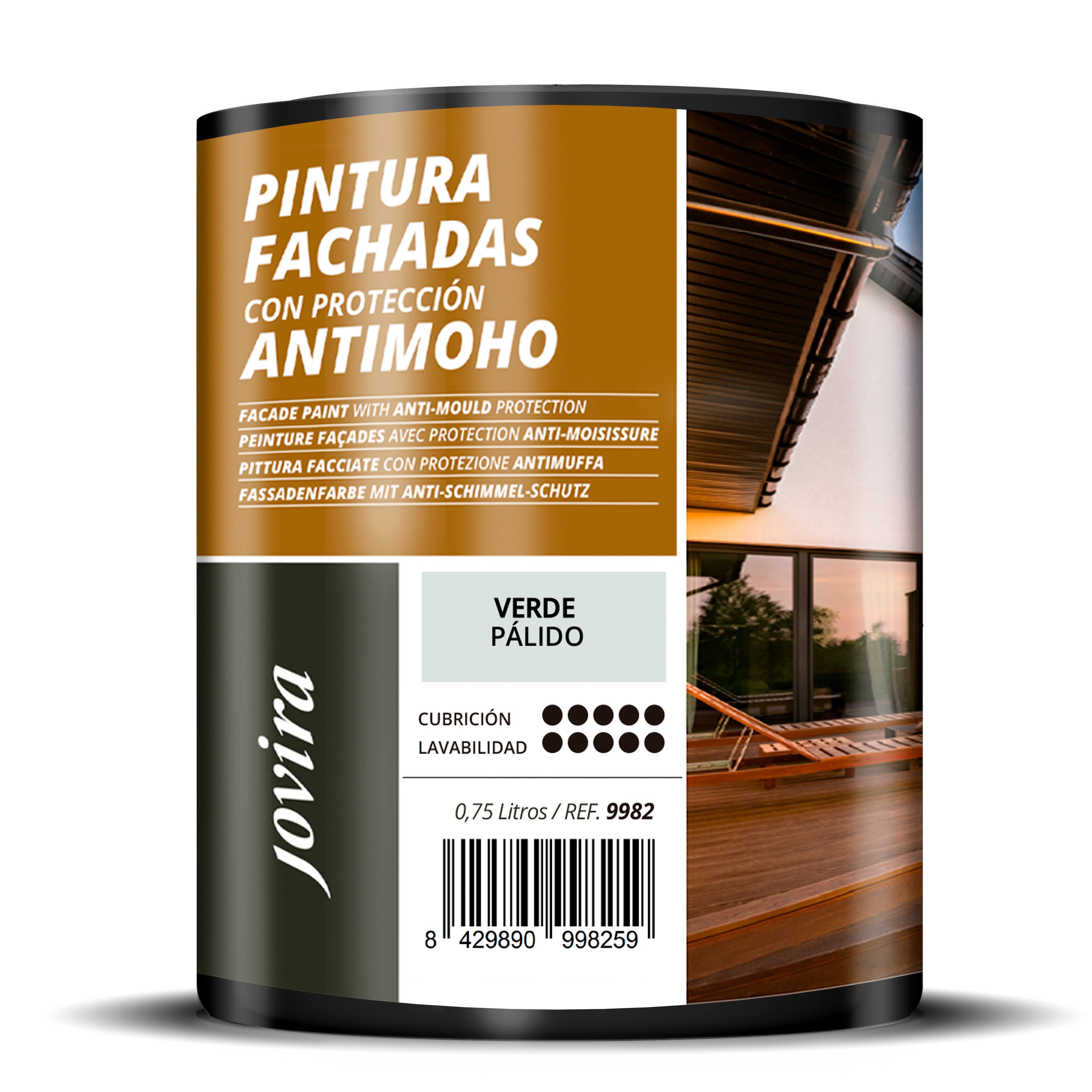 PINTURA FACHADAS ANTIMOHO