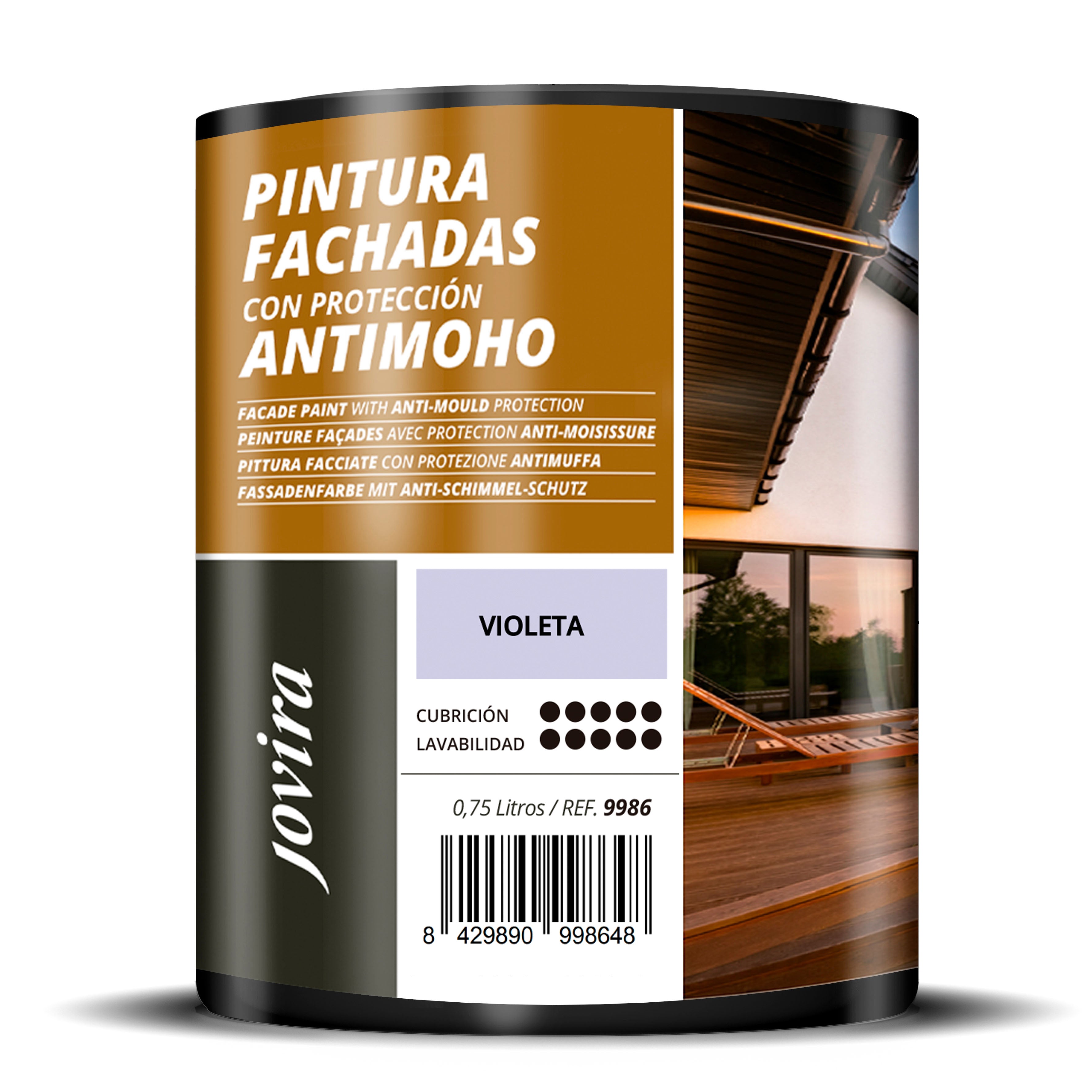 PINTURA FACHADAS ANTIMOHO