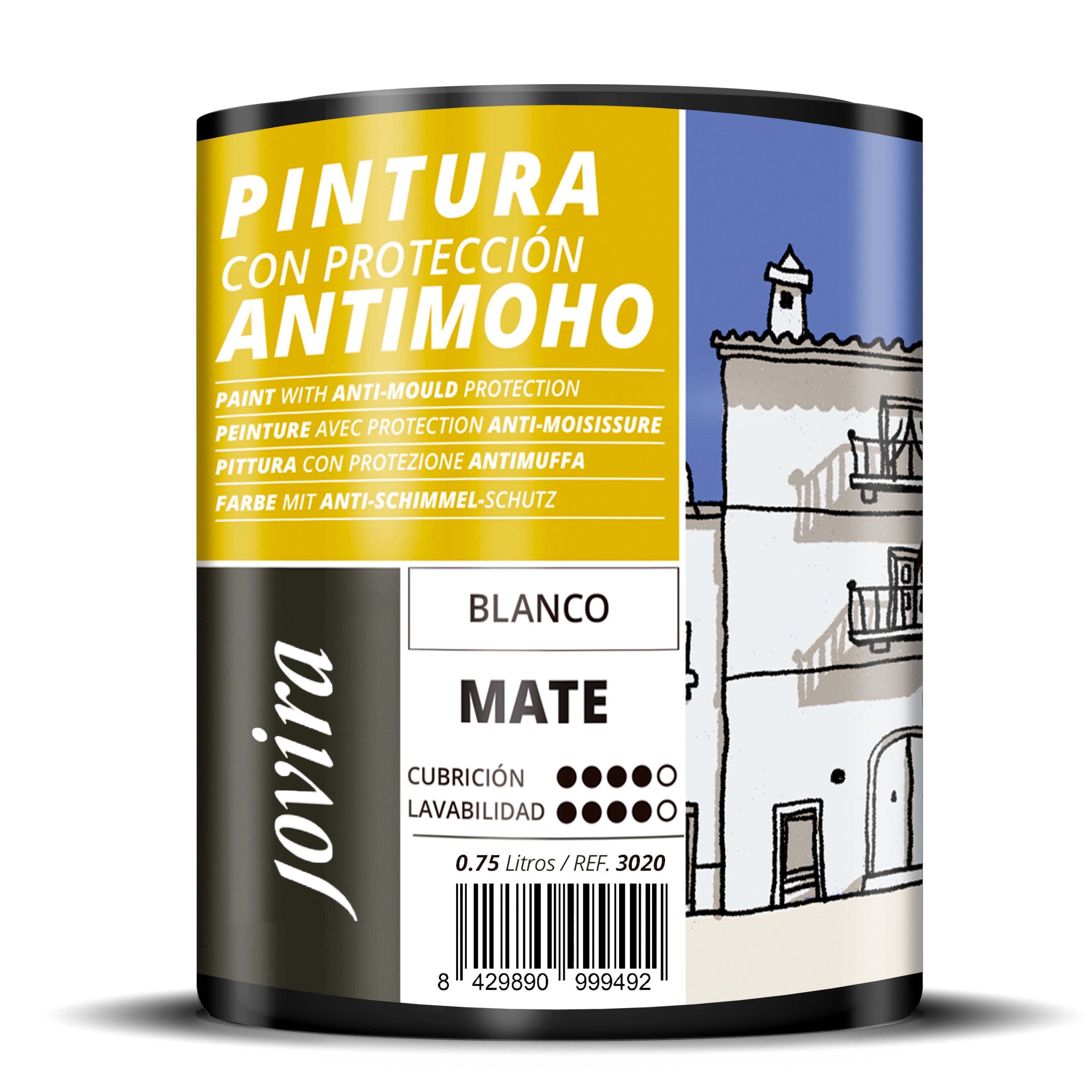 PINTURA ANTIMOHO AGUA