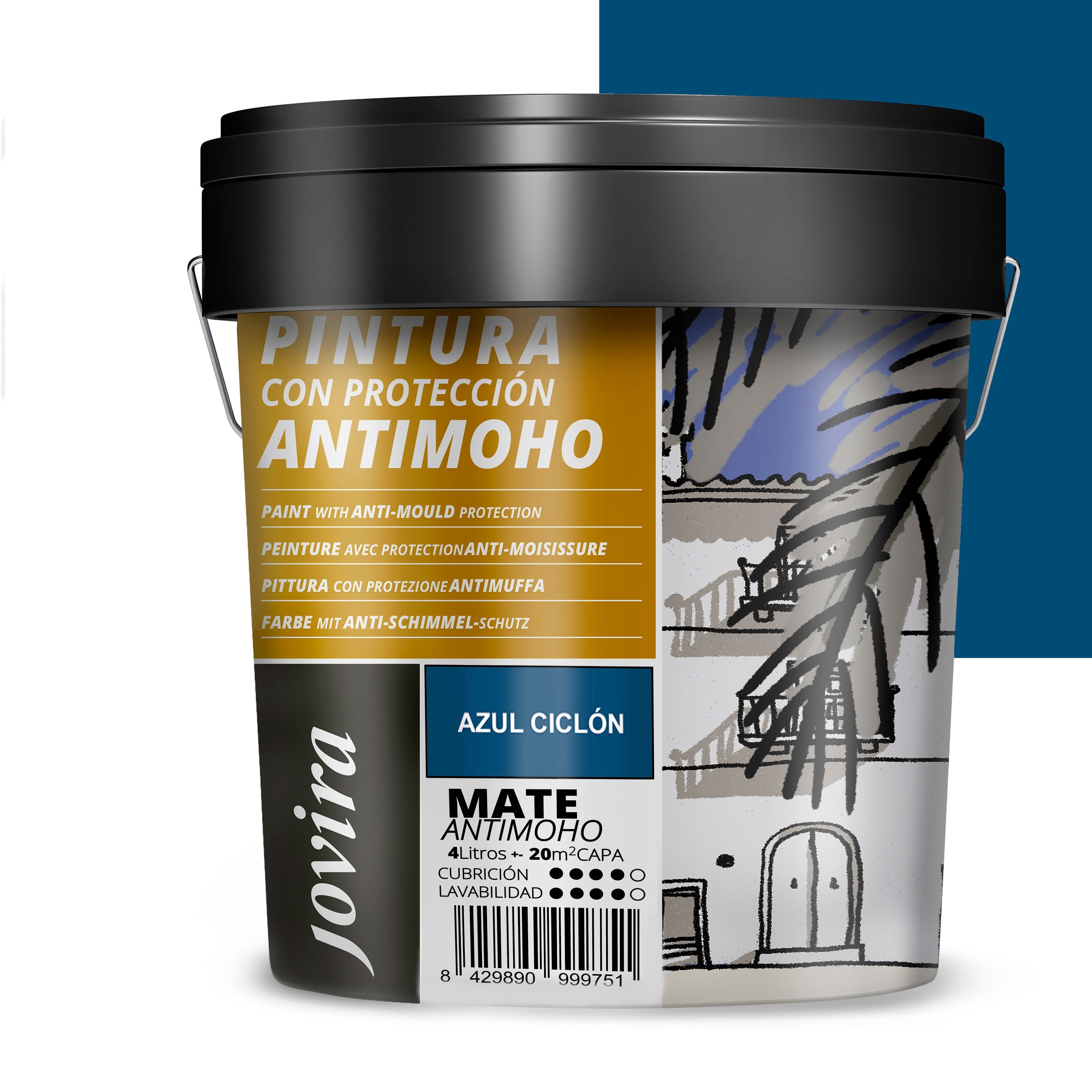 PINTURA ANTIMOHO AGUA