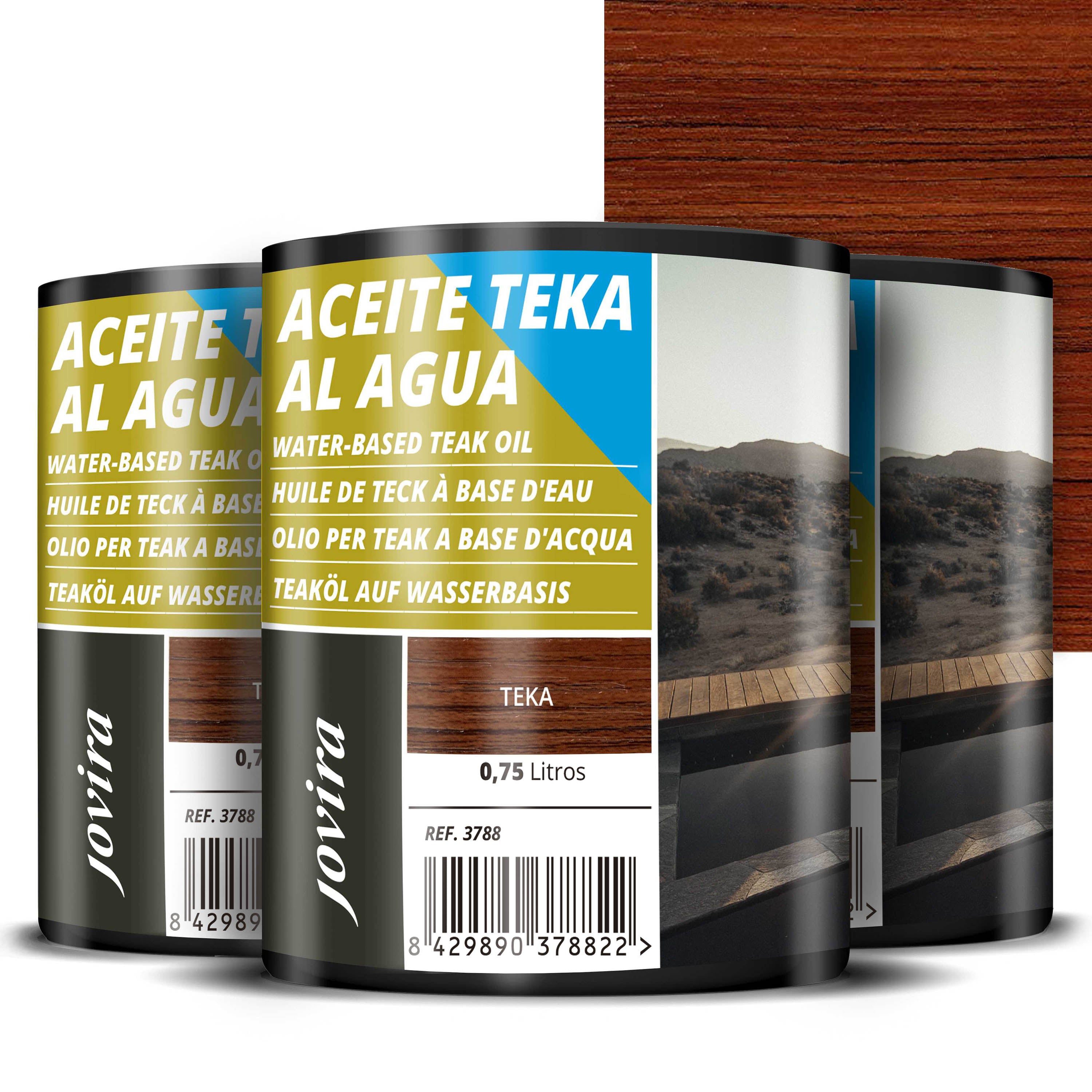 Aceite Teka al Agua, Protección y restauración de la madera Teca en intemperie