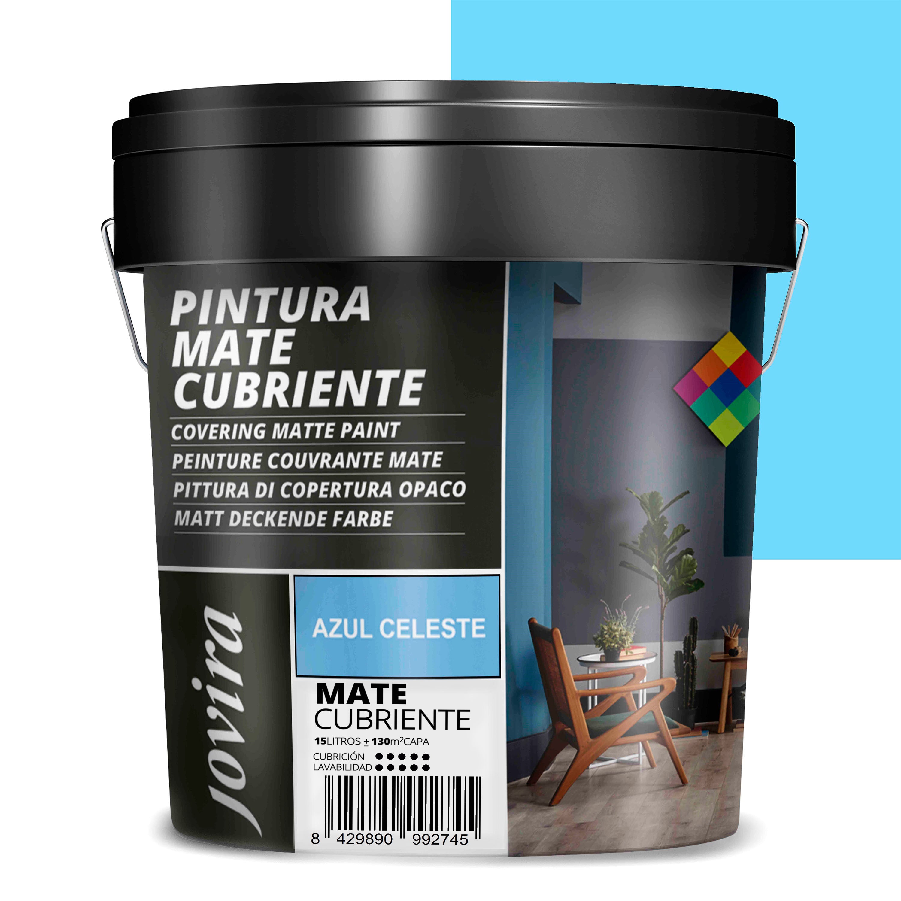 PINTURA MATE CUBRIENTE