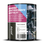 Barniz Antioxidante Metales Transparente Brillante al Agua, Protección y decoración de metales.