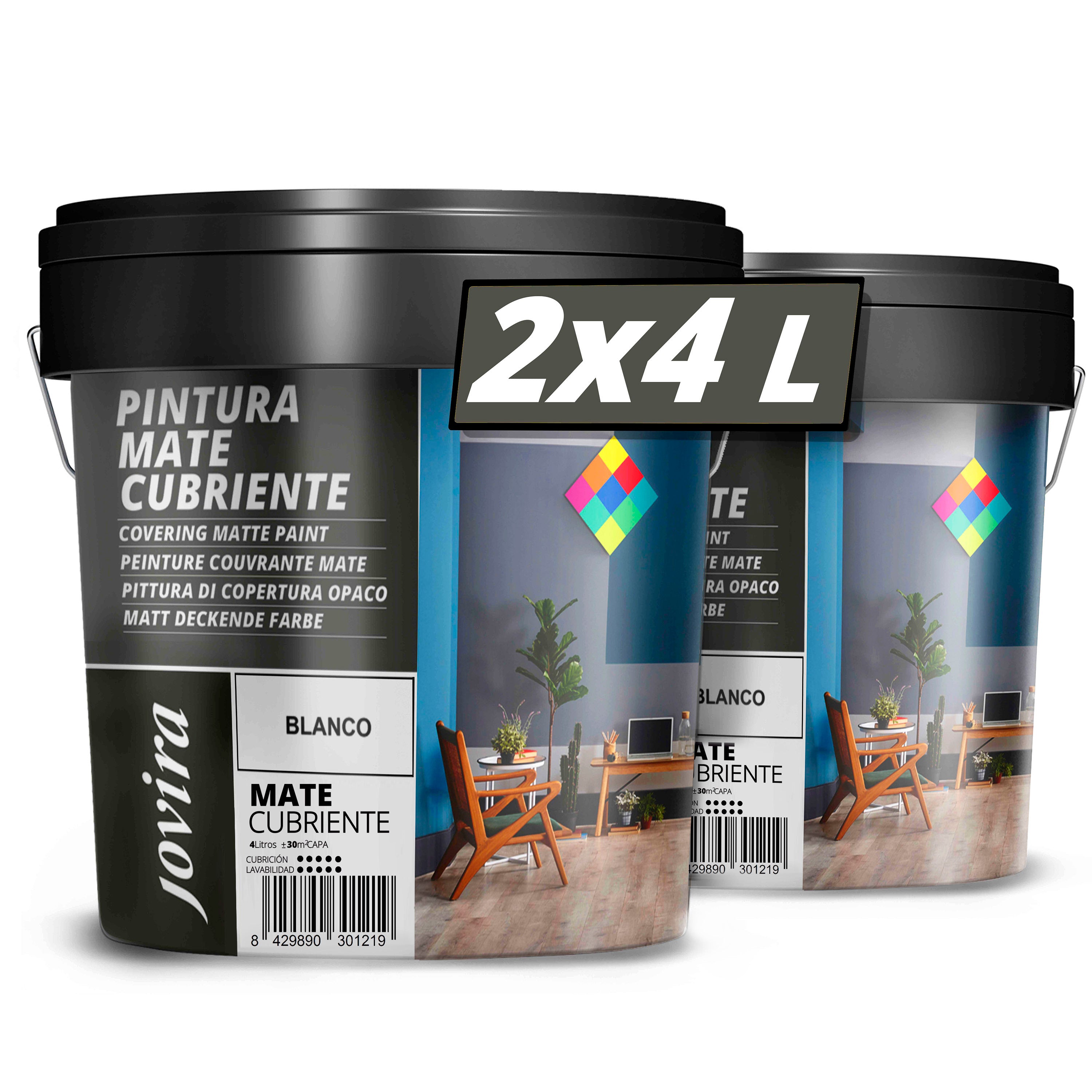 PINTURA MATE CUBRIENTE