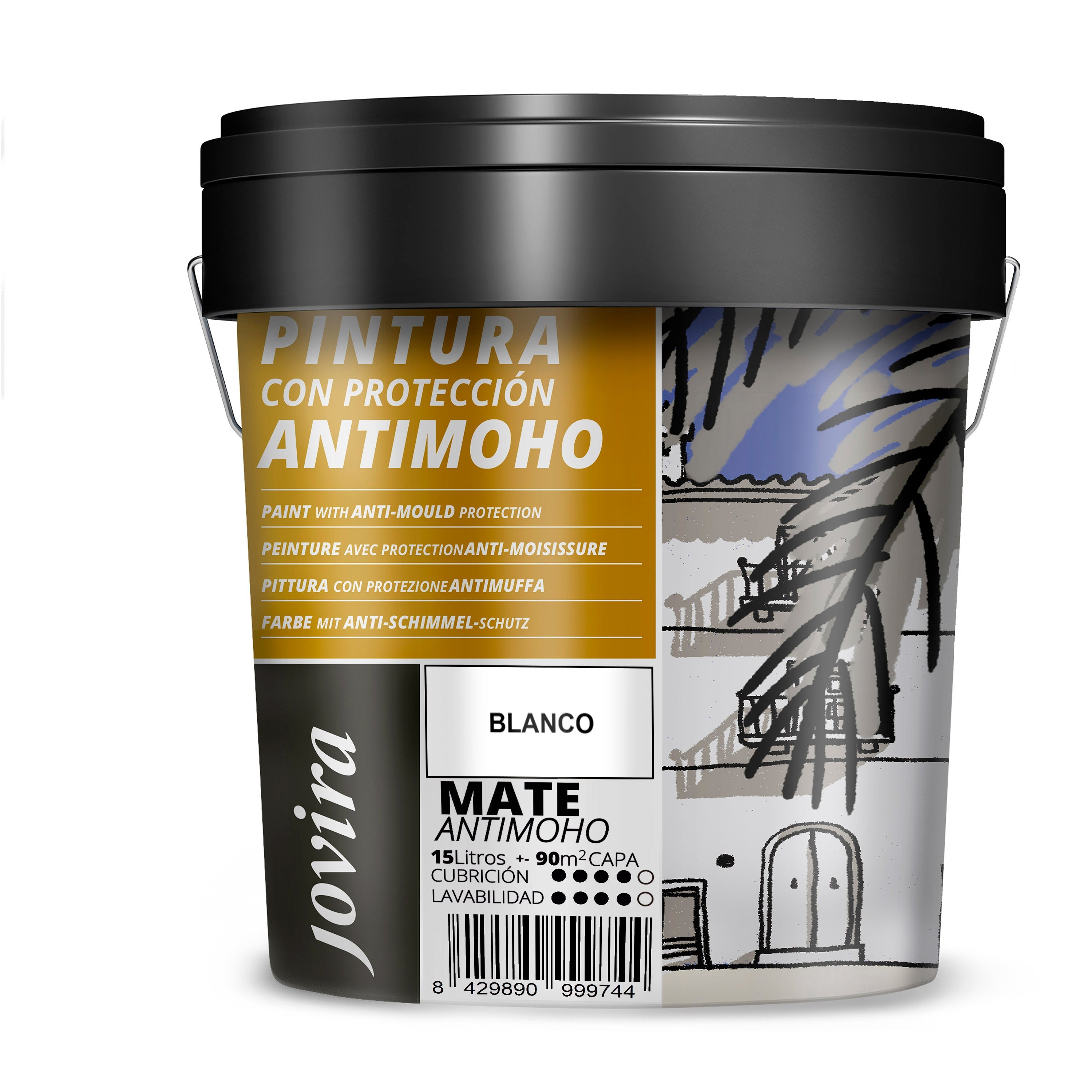 PINTURA ANTIMOHO AGUA