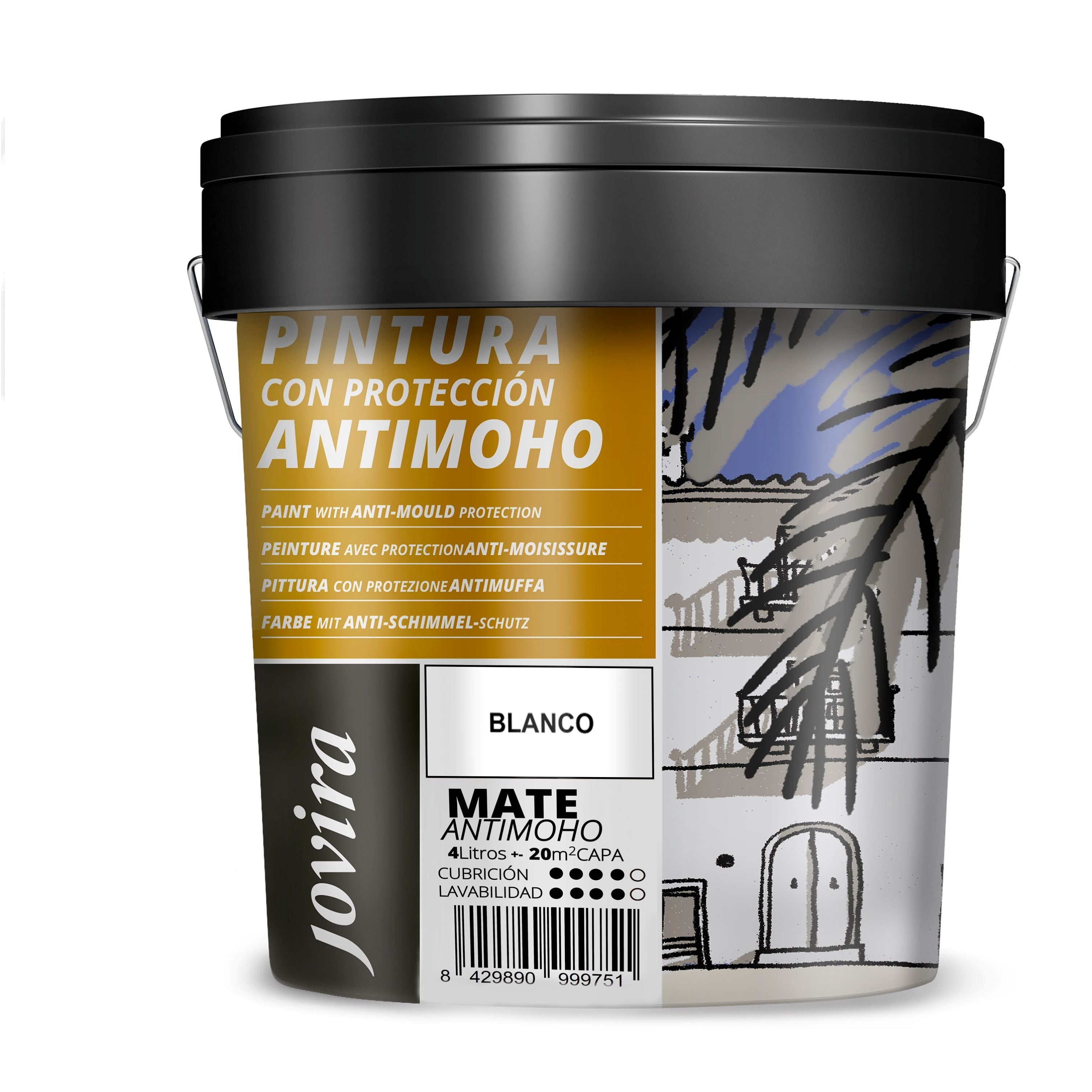 PINTURA ANTIMOHO AGUA