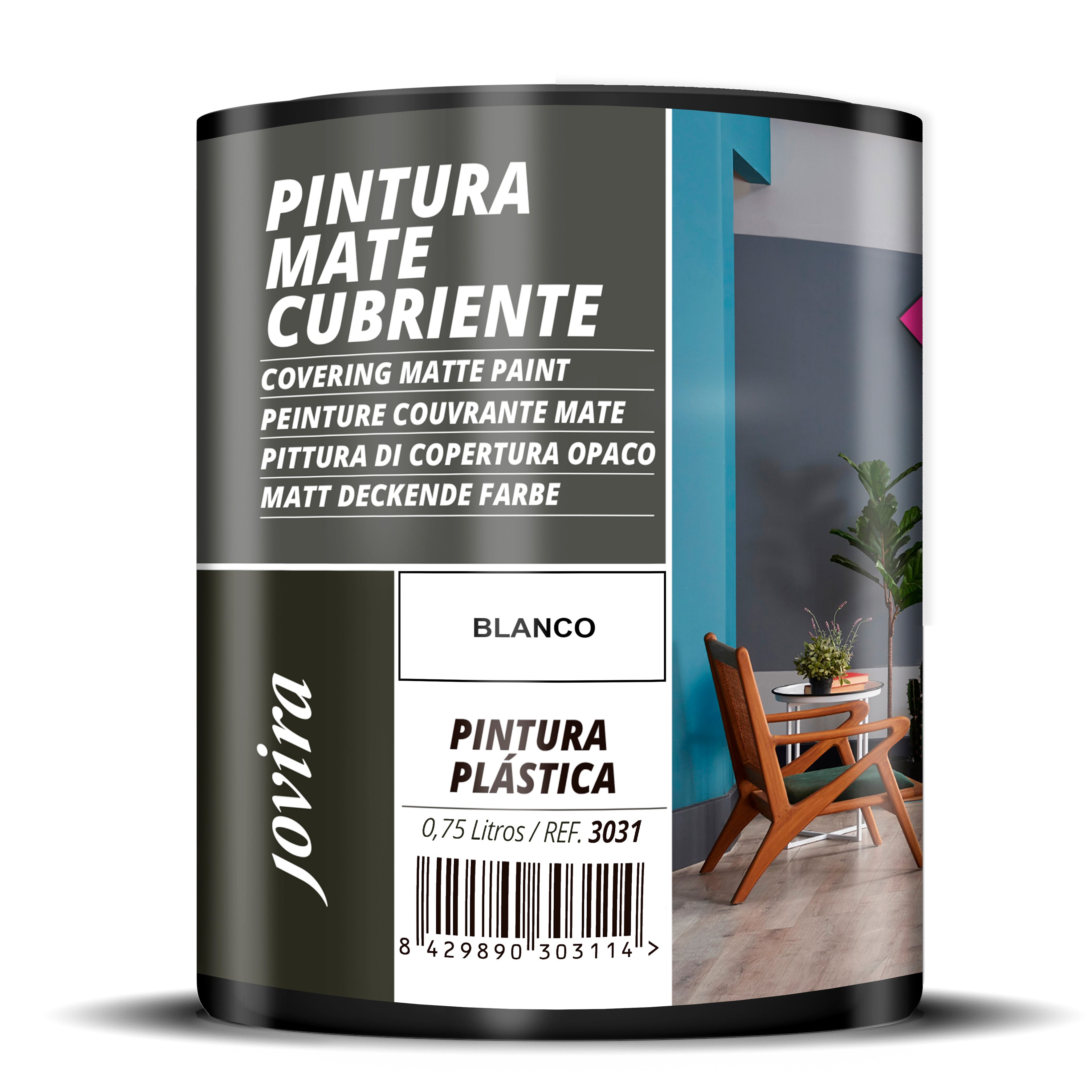 PINTURA MATE CUBRIENTE