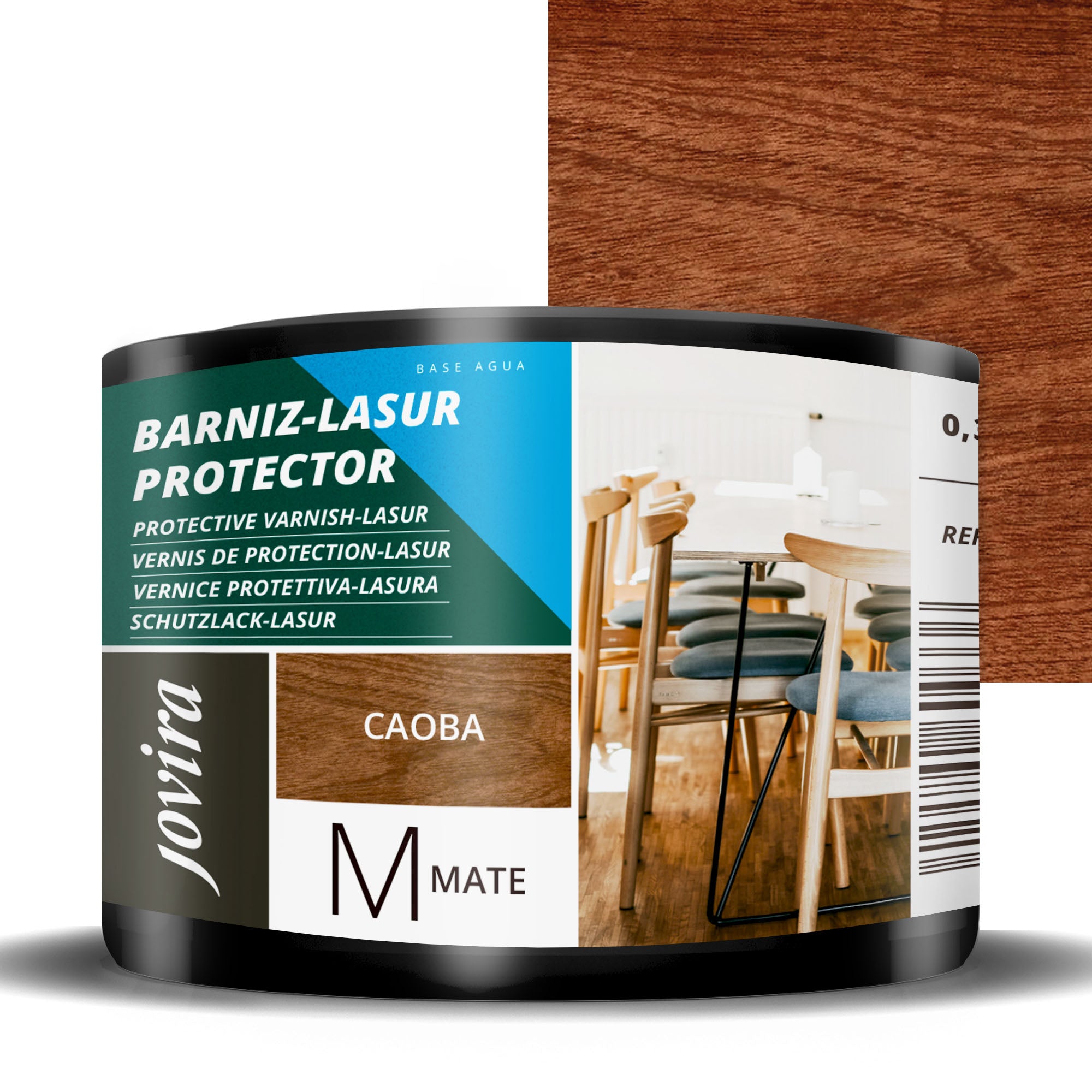 BARNIZ LASUR PROTECTOR MATE AGUA