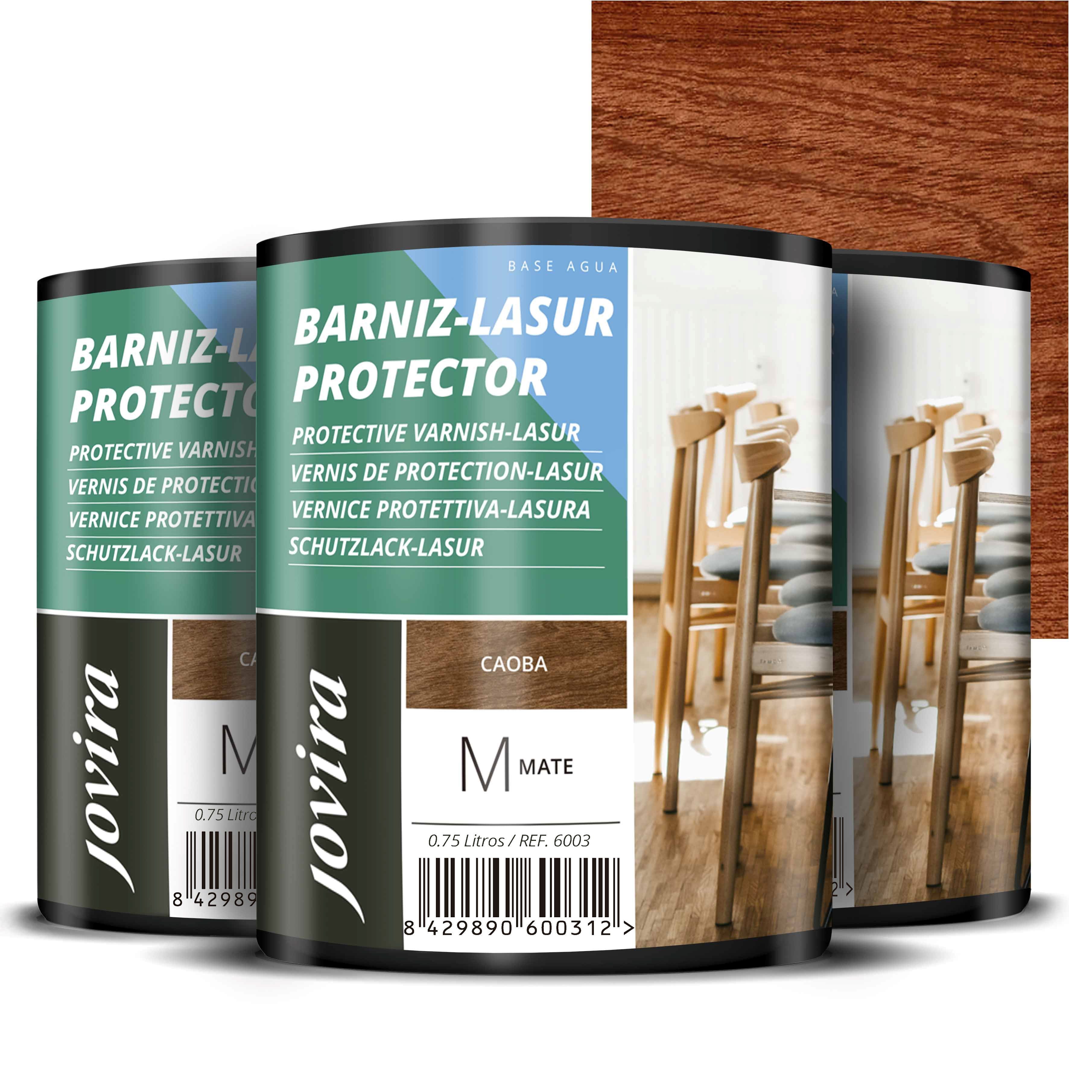 BARNIZ LASUR PROTECTOR MATE AGUA