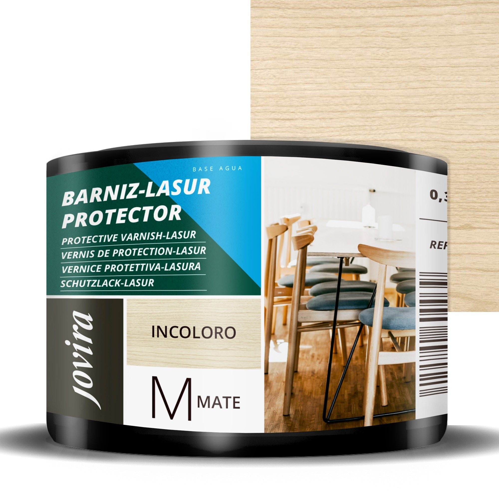 BARNIZ LASUR PROTECTOR MATE AGUA