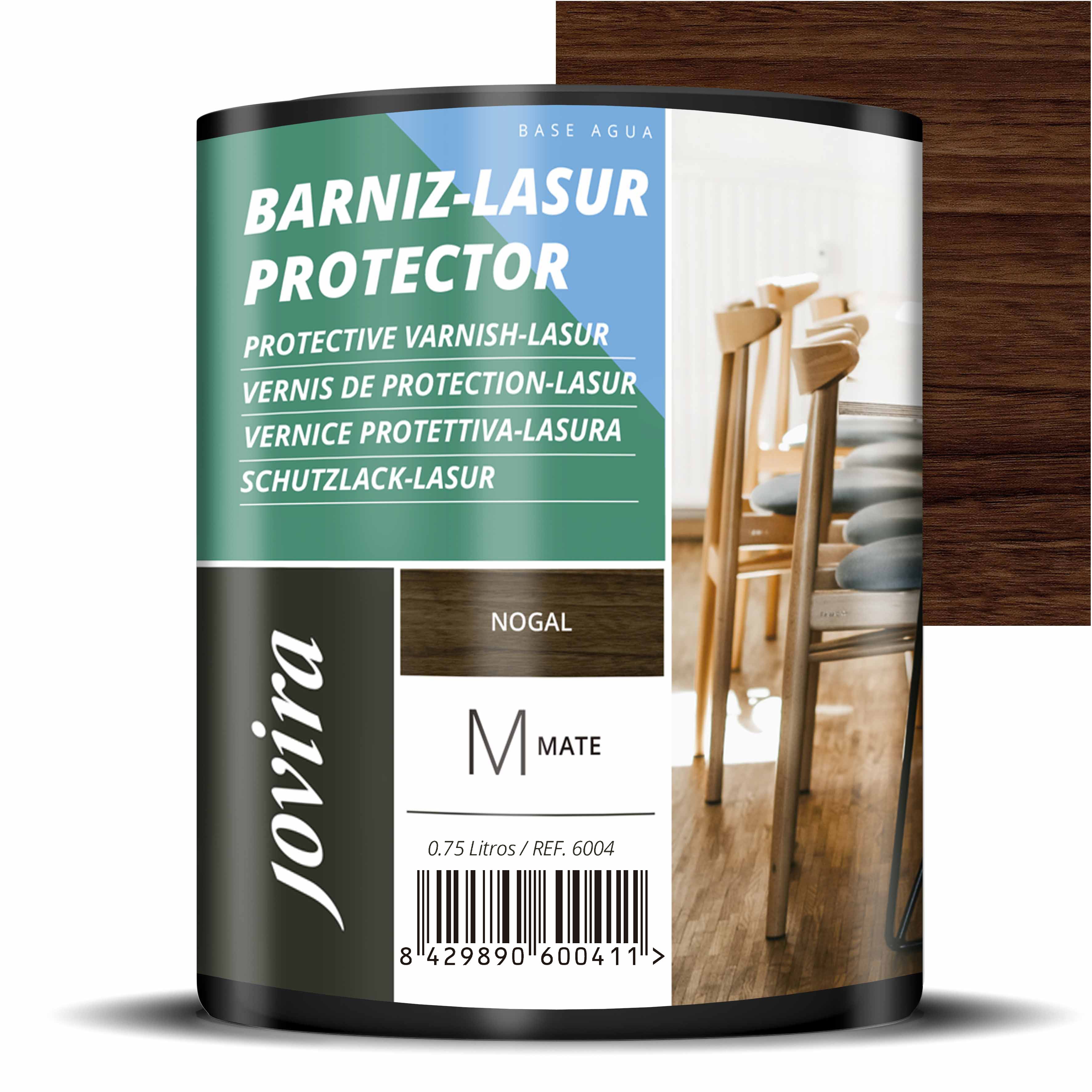 BARNIZ LASUR PROTECTOR MATE AGUA