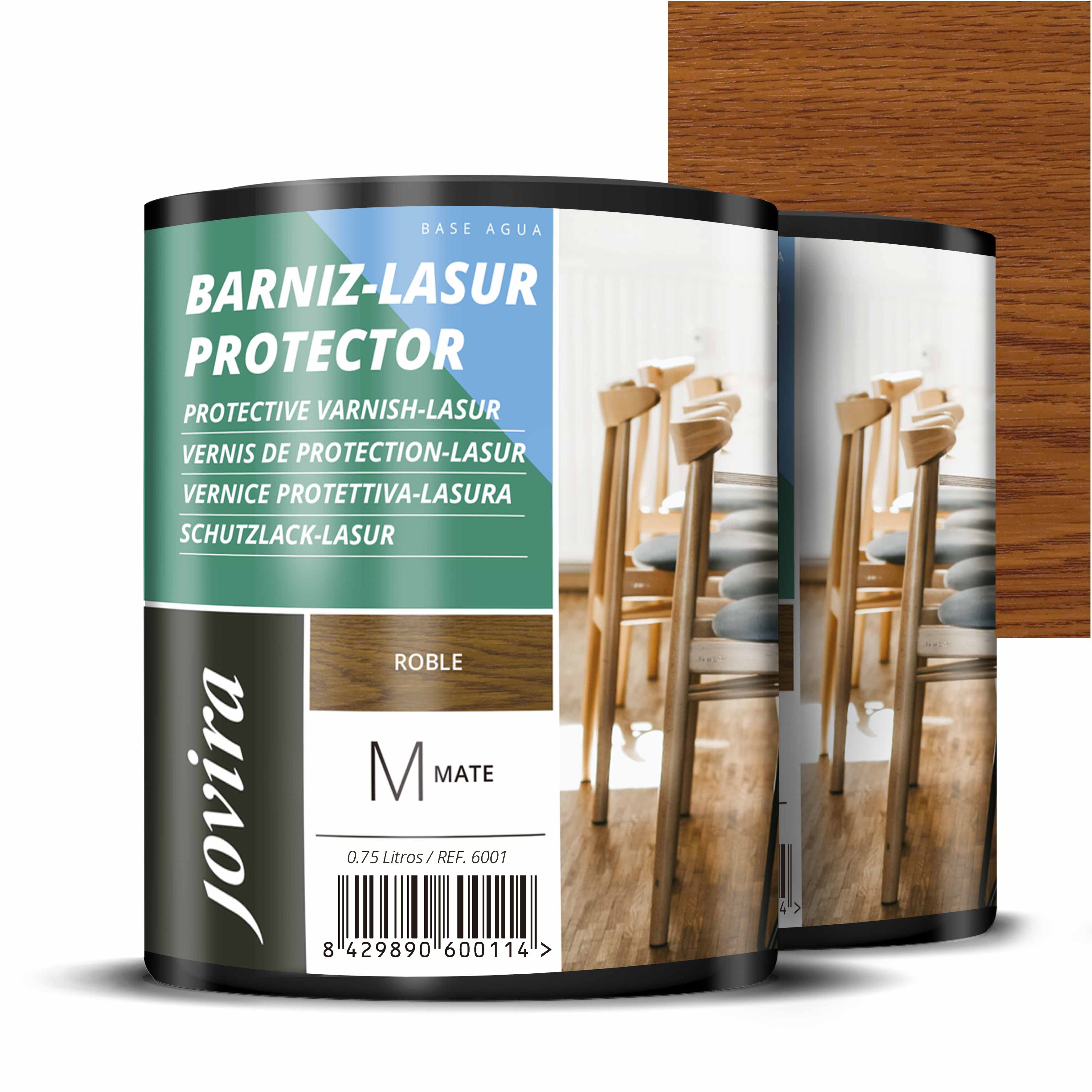 BARNIZ LASUR PROTECTOR MATE AGUA