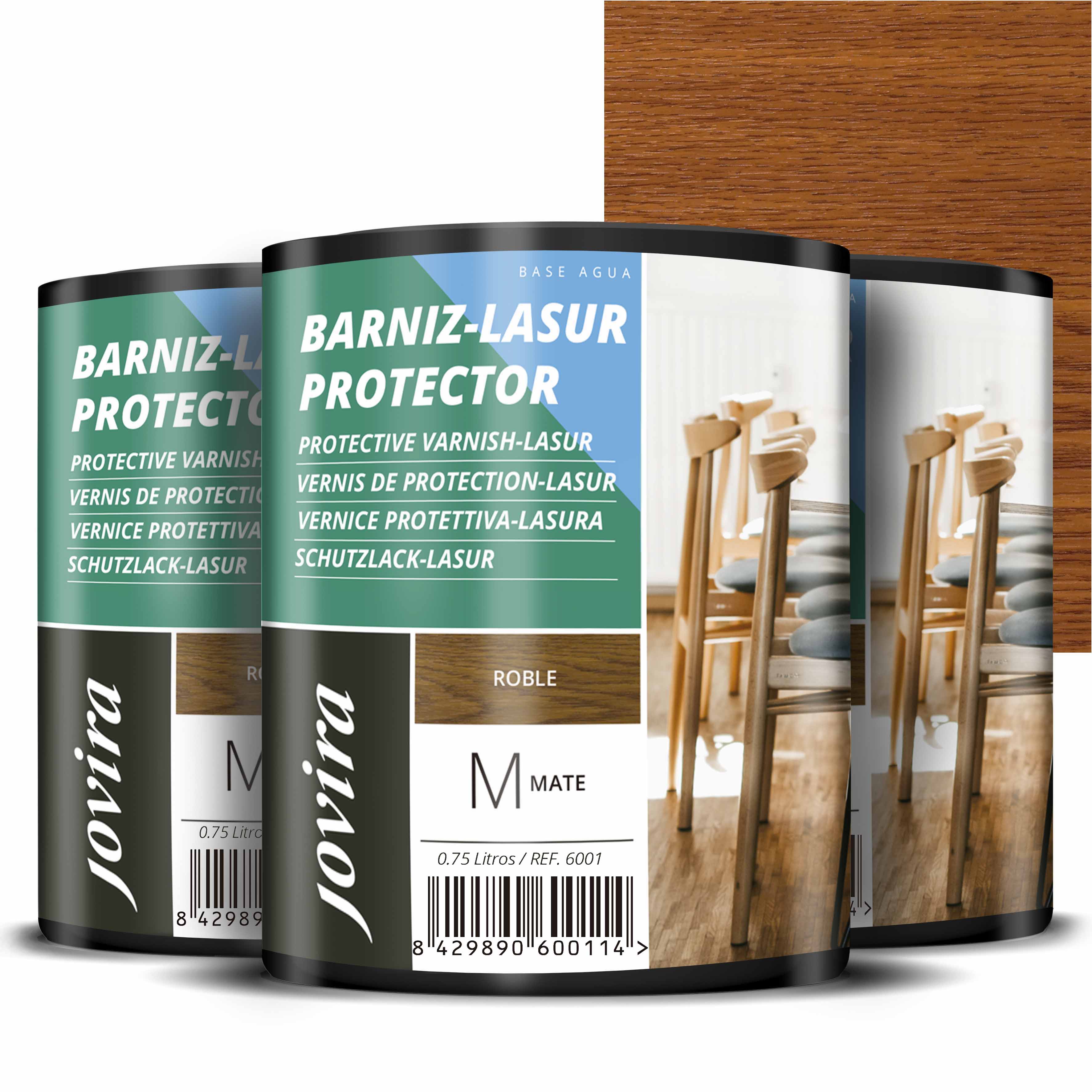 BARNIZ LASUR PROTECTOR MATE AGUA