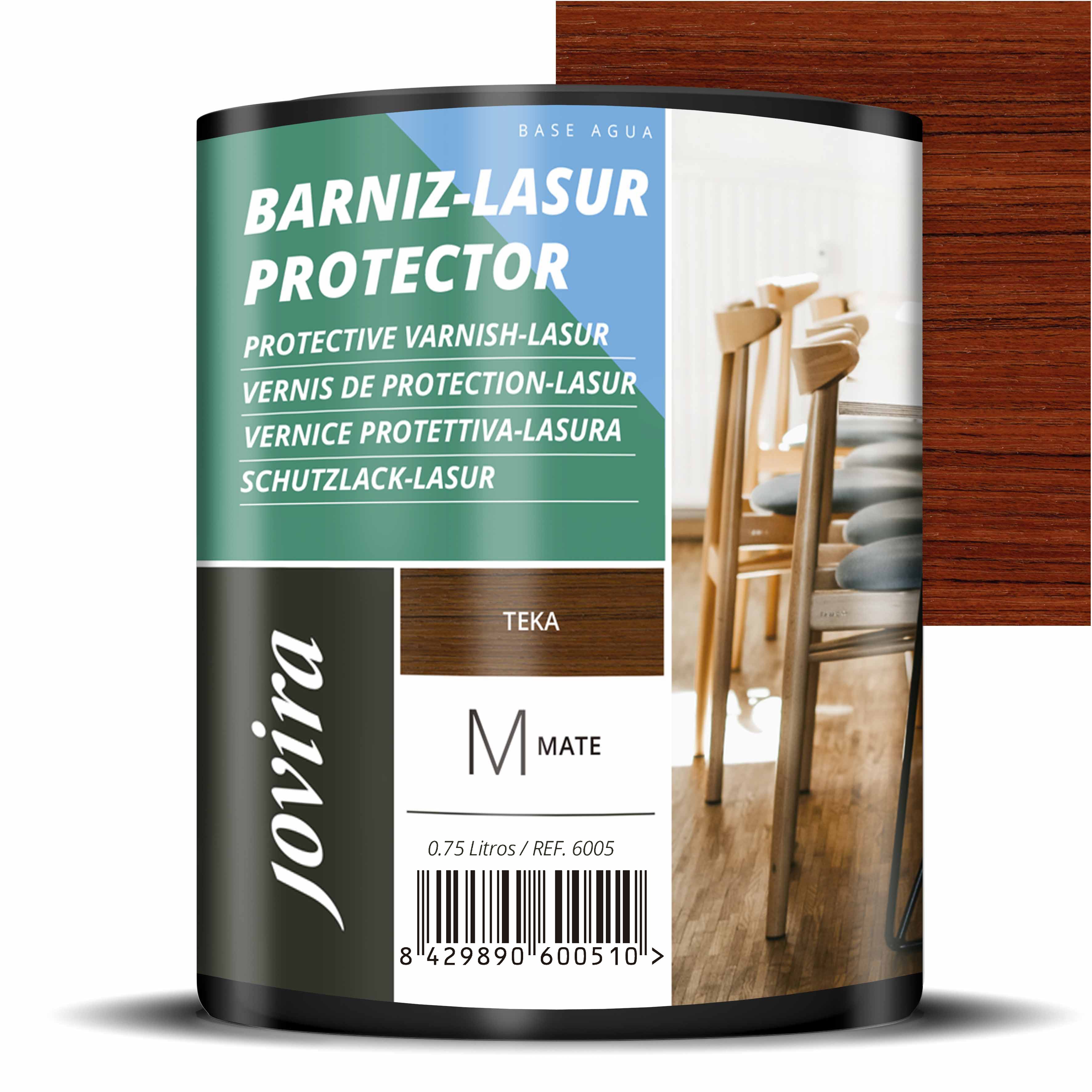 BARNIZ LASUR PROTECTOR MATE AGUA