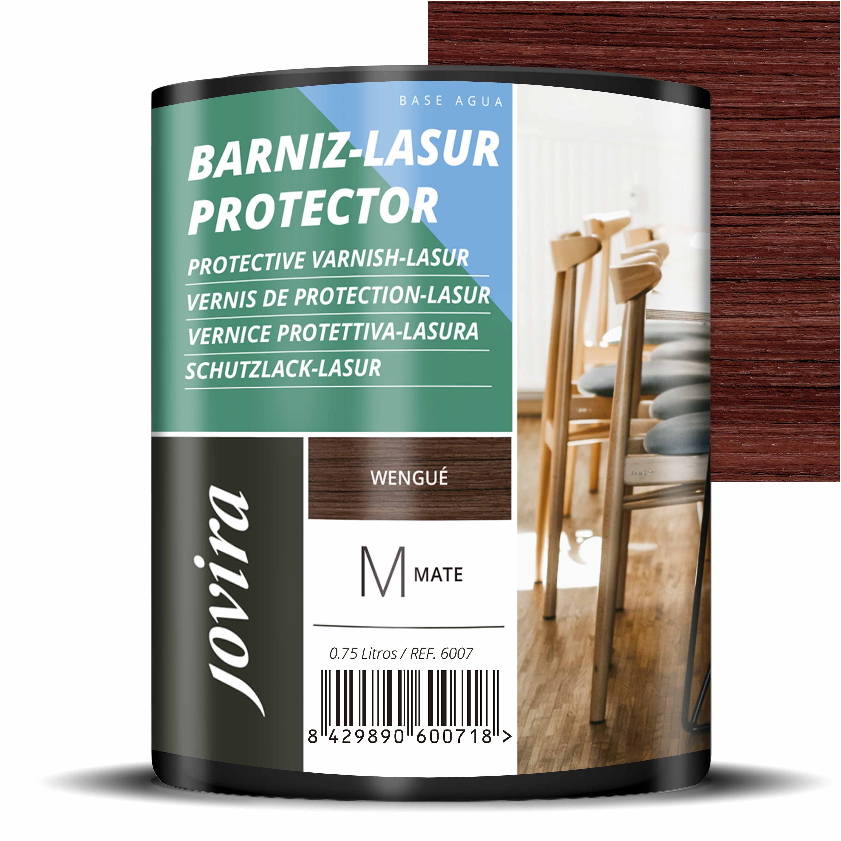 BARNIZ LASUR PROTECTOR MATE AGUA