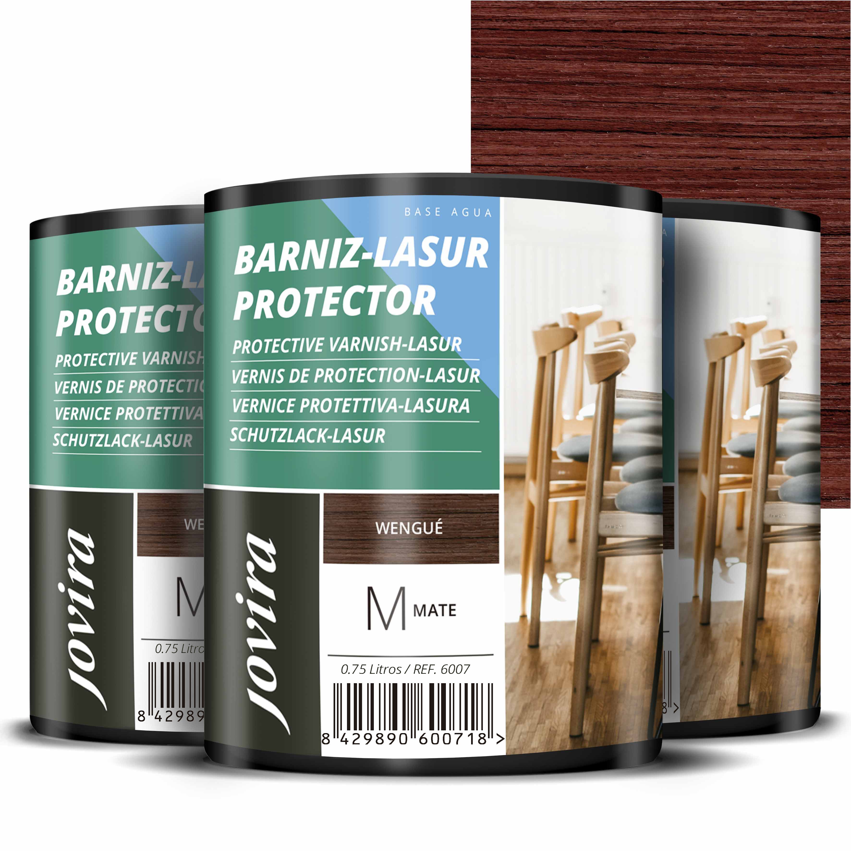 BARNIZ LASUR PROTECTOR MATE AGUA