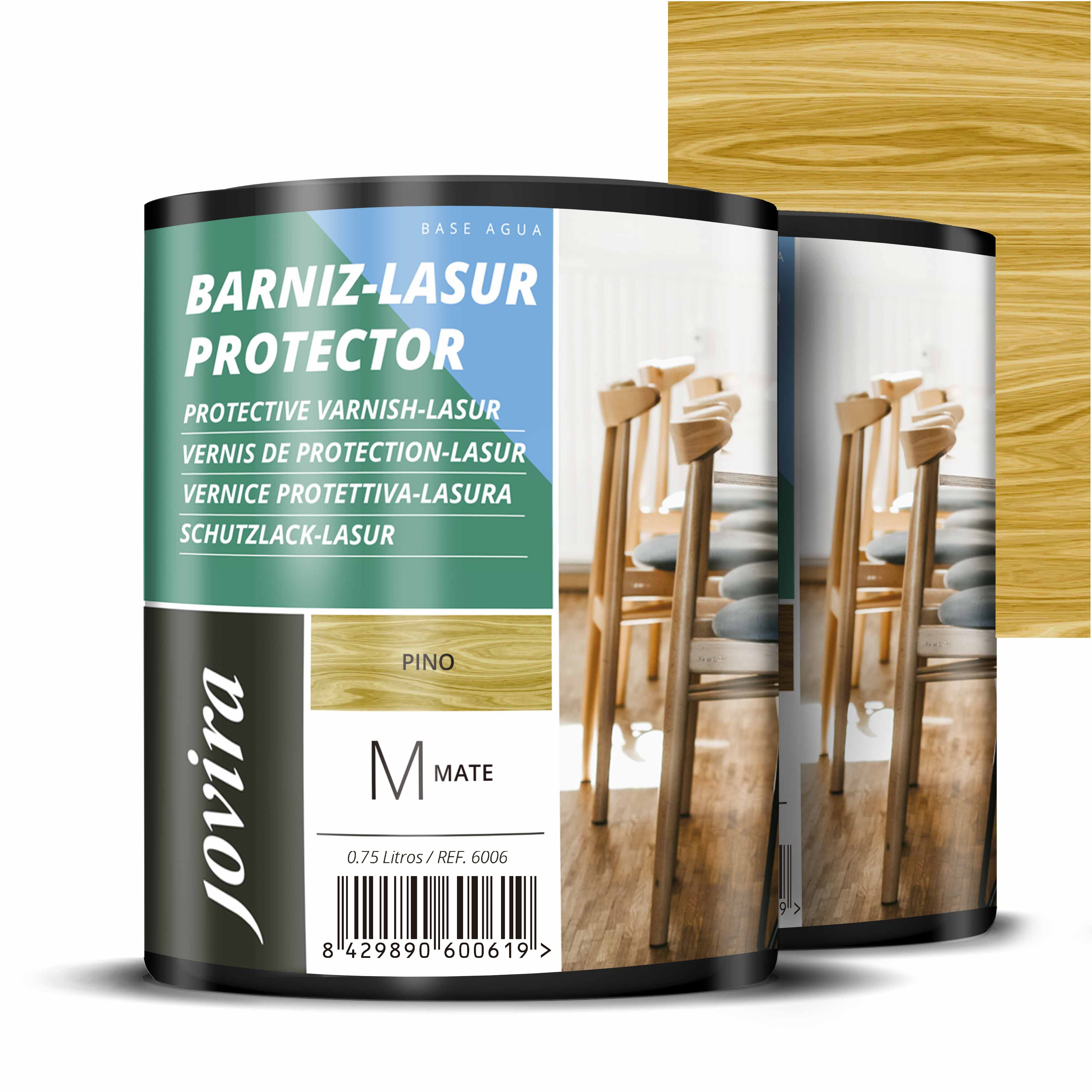 BARNIZ LASUR PROTECTOR MATE AGUA
