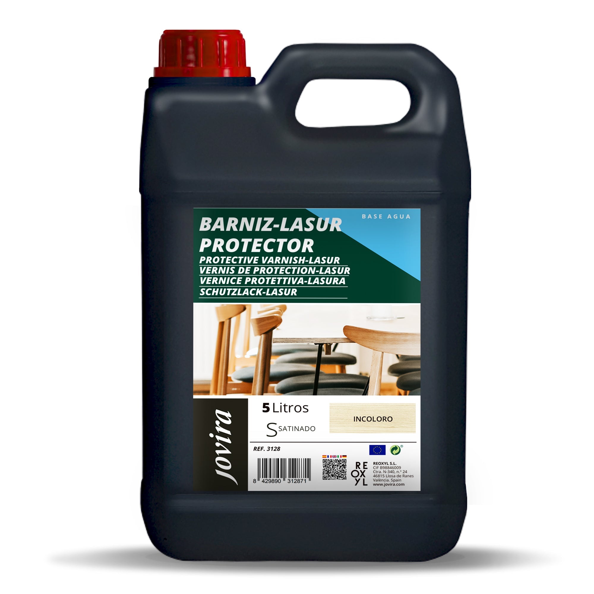 BARNIZ LASUR PROTECTOR SATINADO AGUA