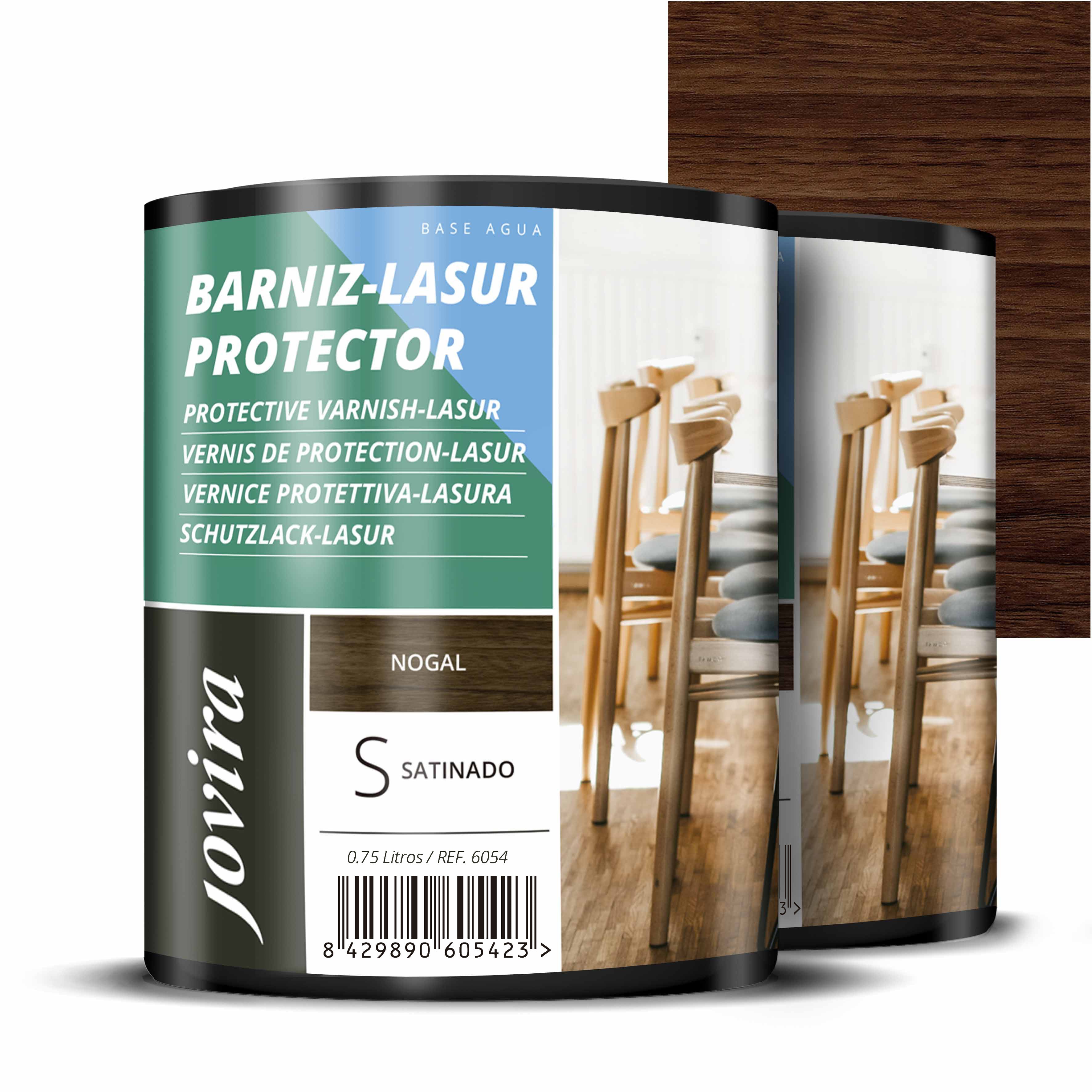 BARNIZ LASUR PROTECTOR SATINADO AGUA