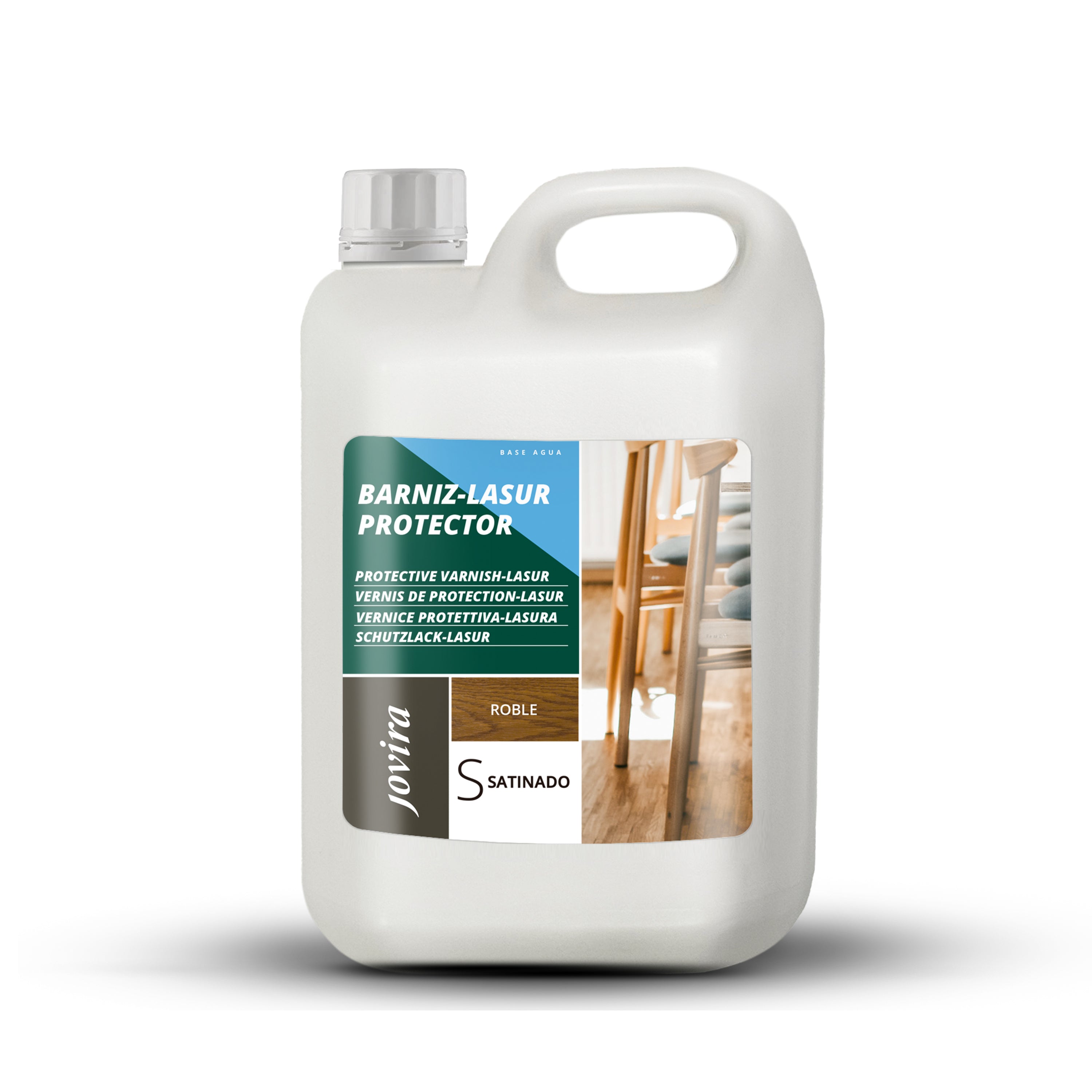 BARNIZ LASUR PROTECTOR SATINADO AGUA