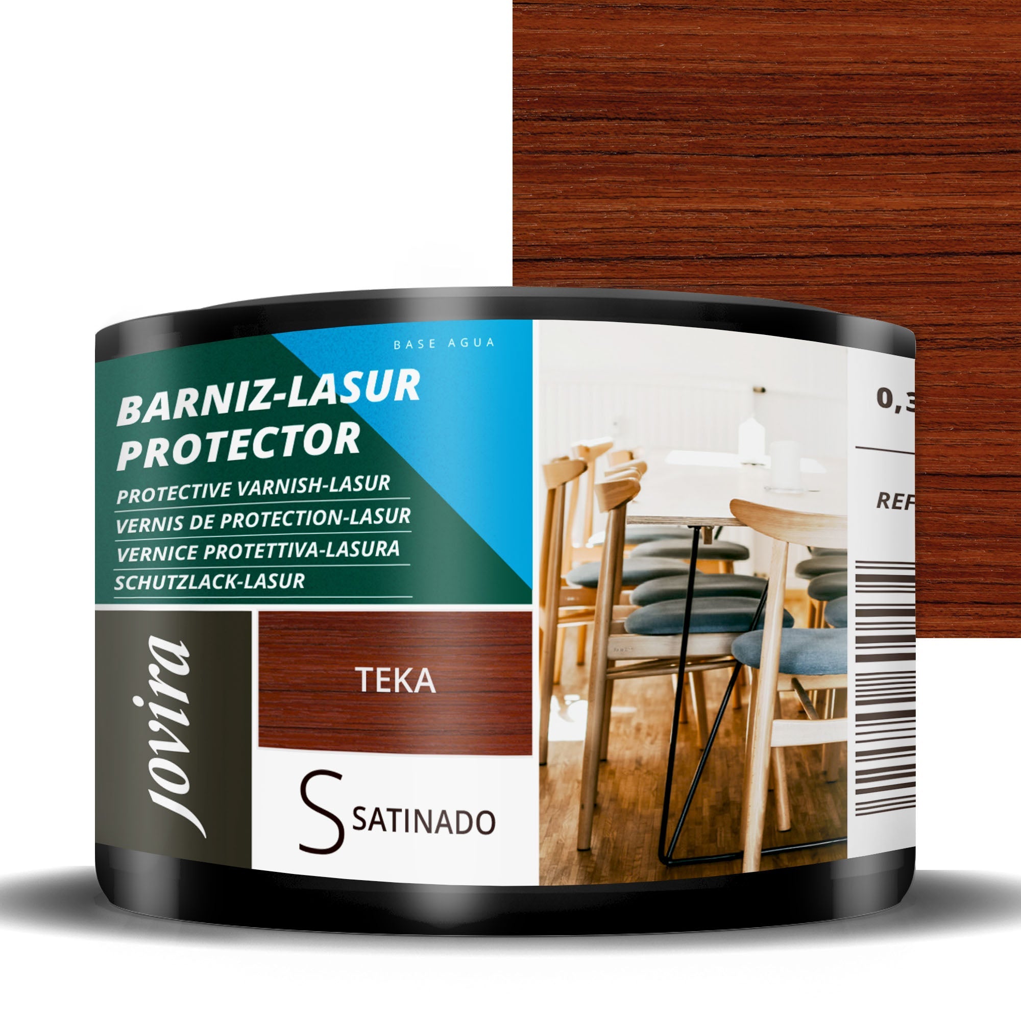 BARNIZ LASUR PROTECTOR SATINADO AGUA