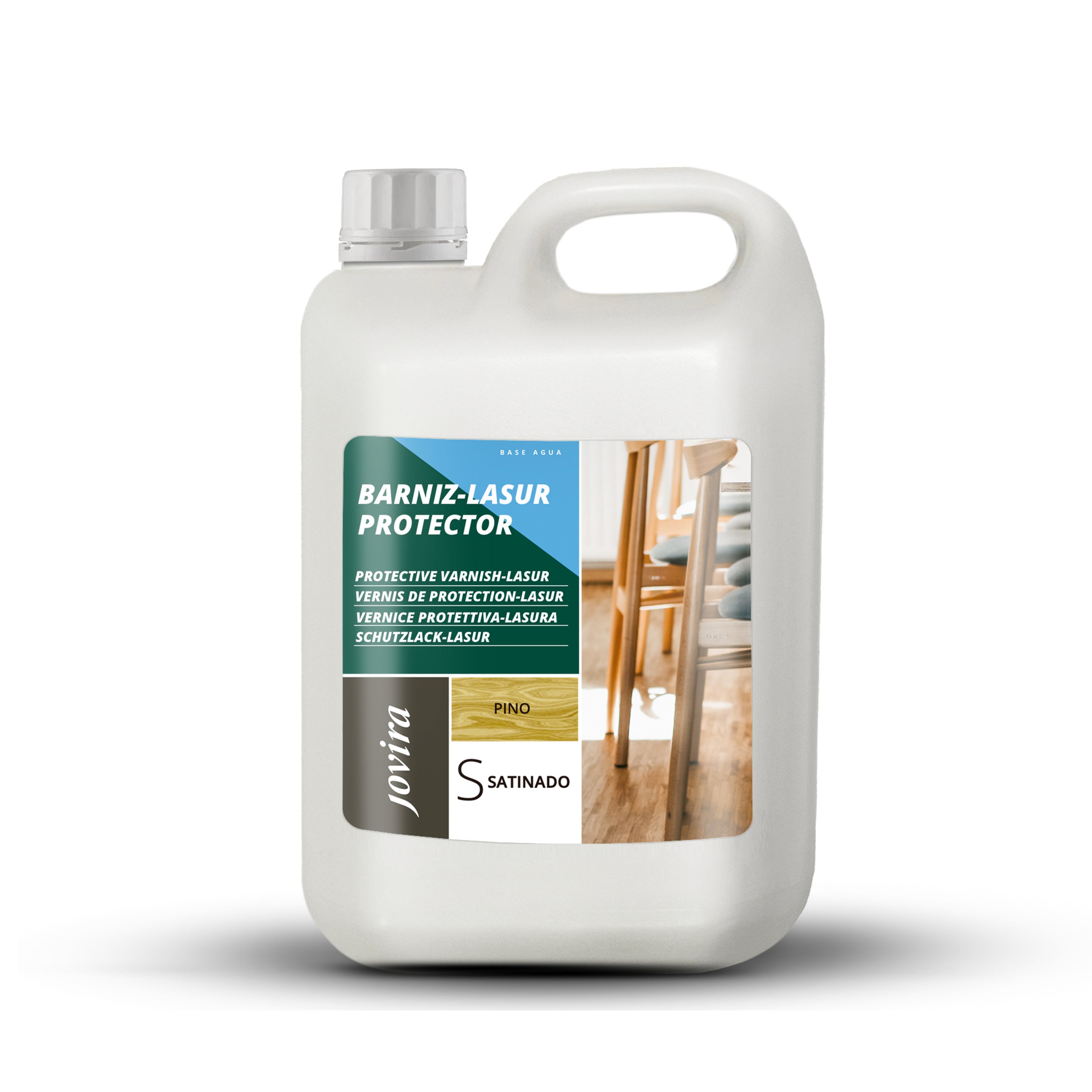 BARNIZ LASUR PROTECTOR SATINADO AGUA