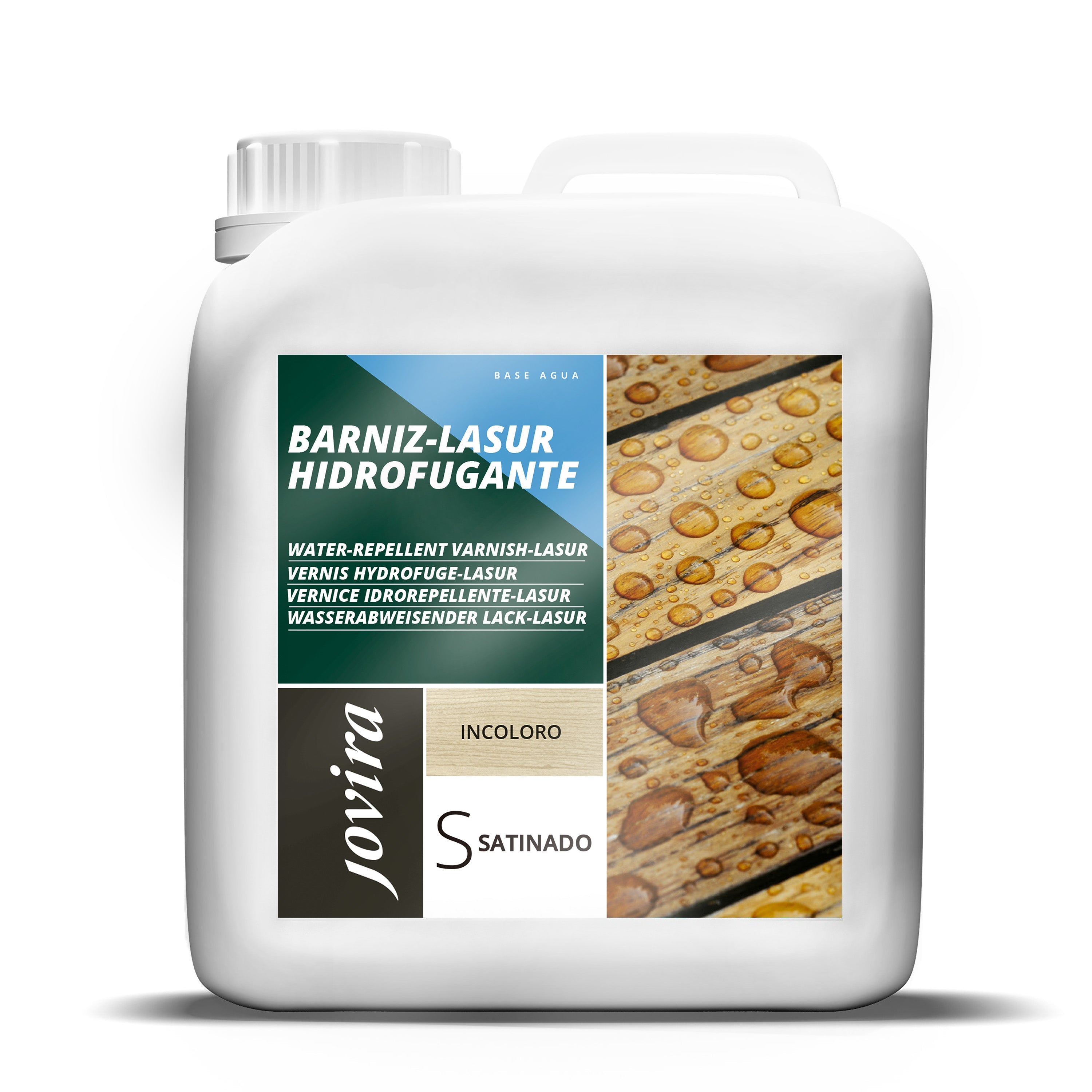 BARNIZ LASUR HIDROFUGANTE SATINADO AGUA