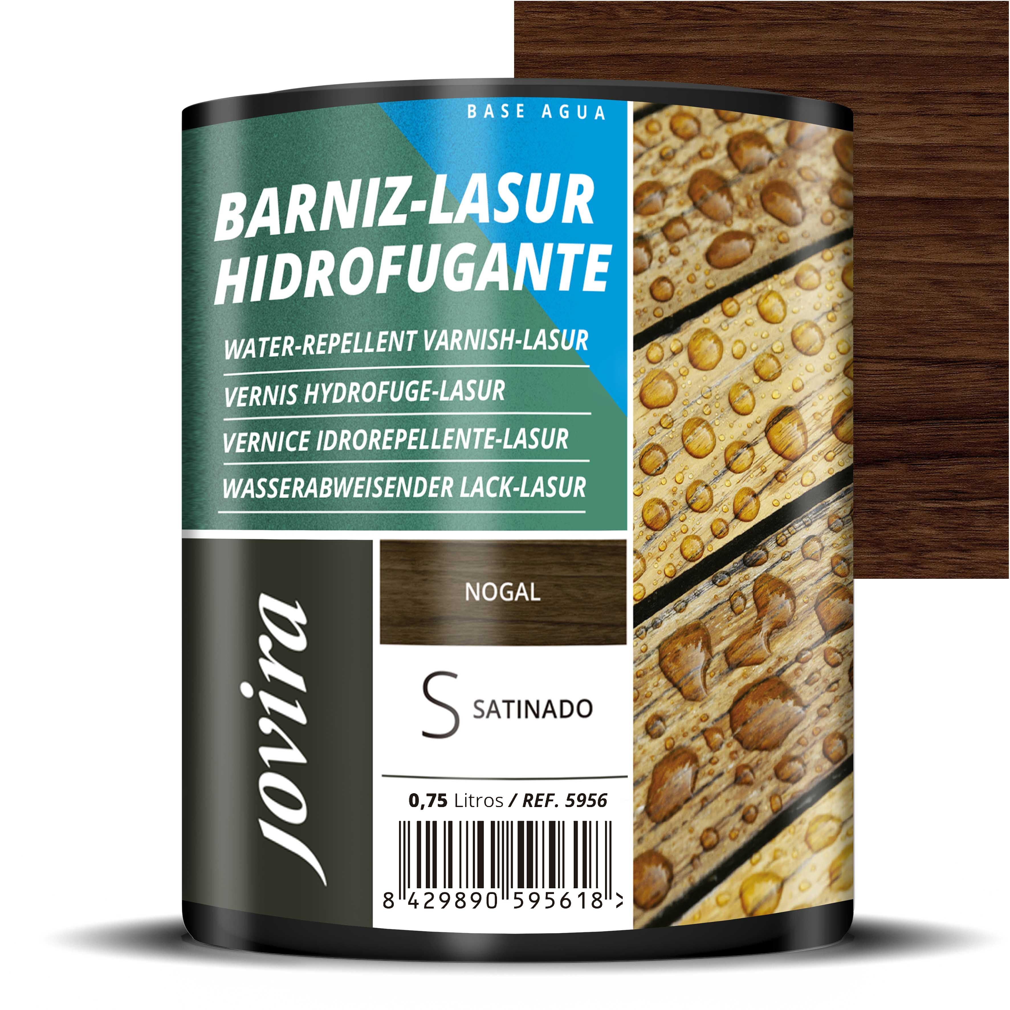 BARNIZ LASUR HIDROFUGANTE SATINADO AGUA