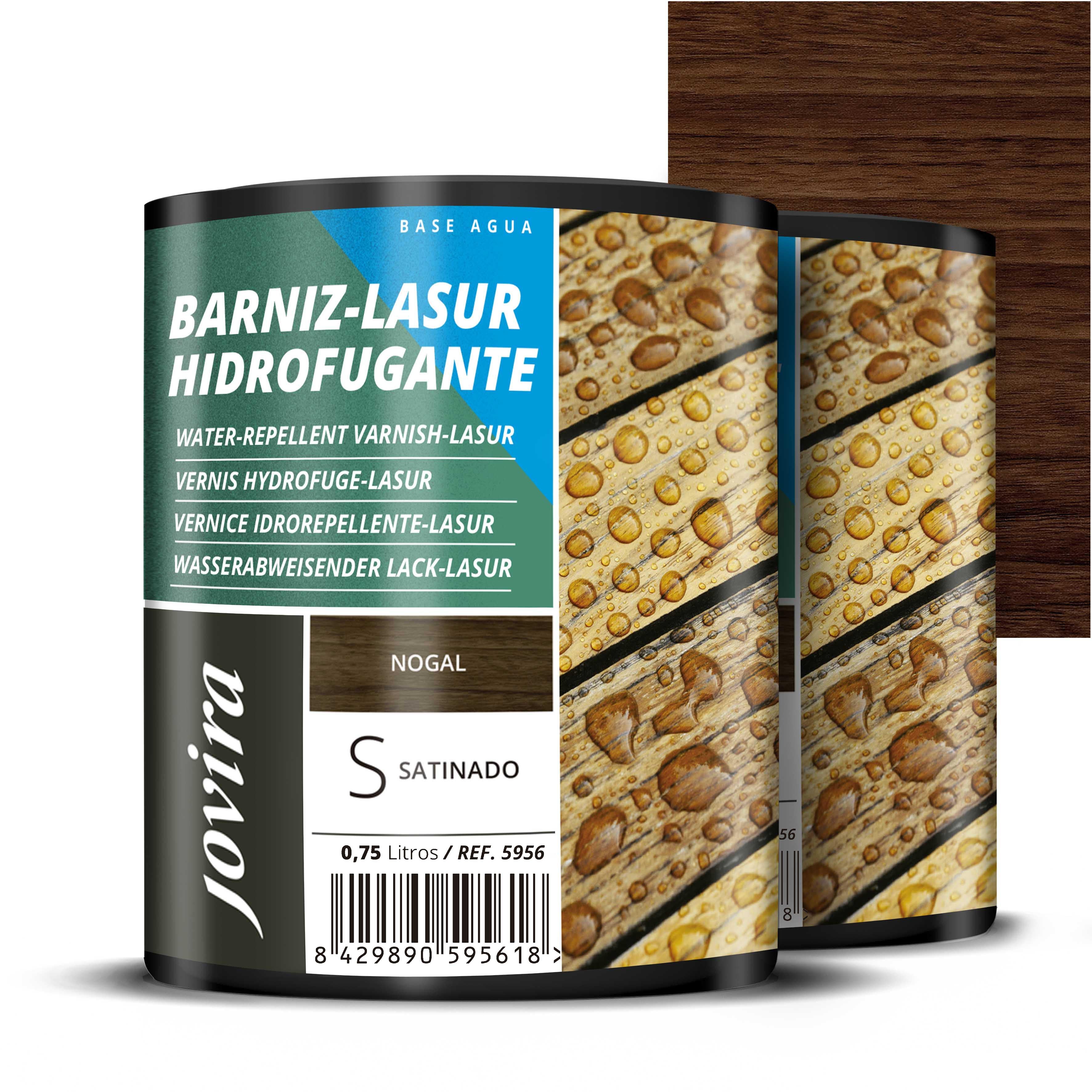 BARNIZ LASUR HIDROFUGANTE SATINADO AGUA