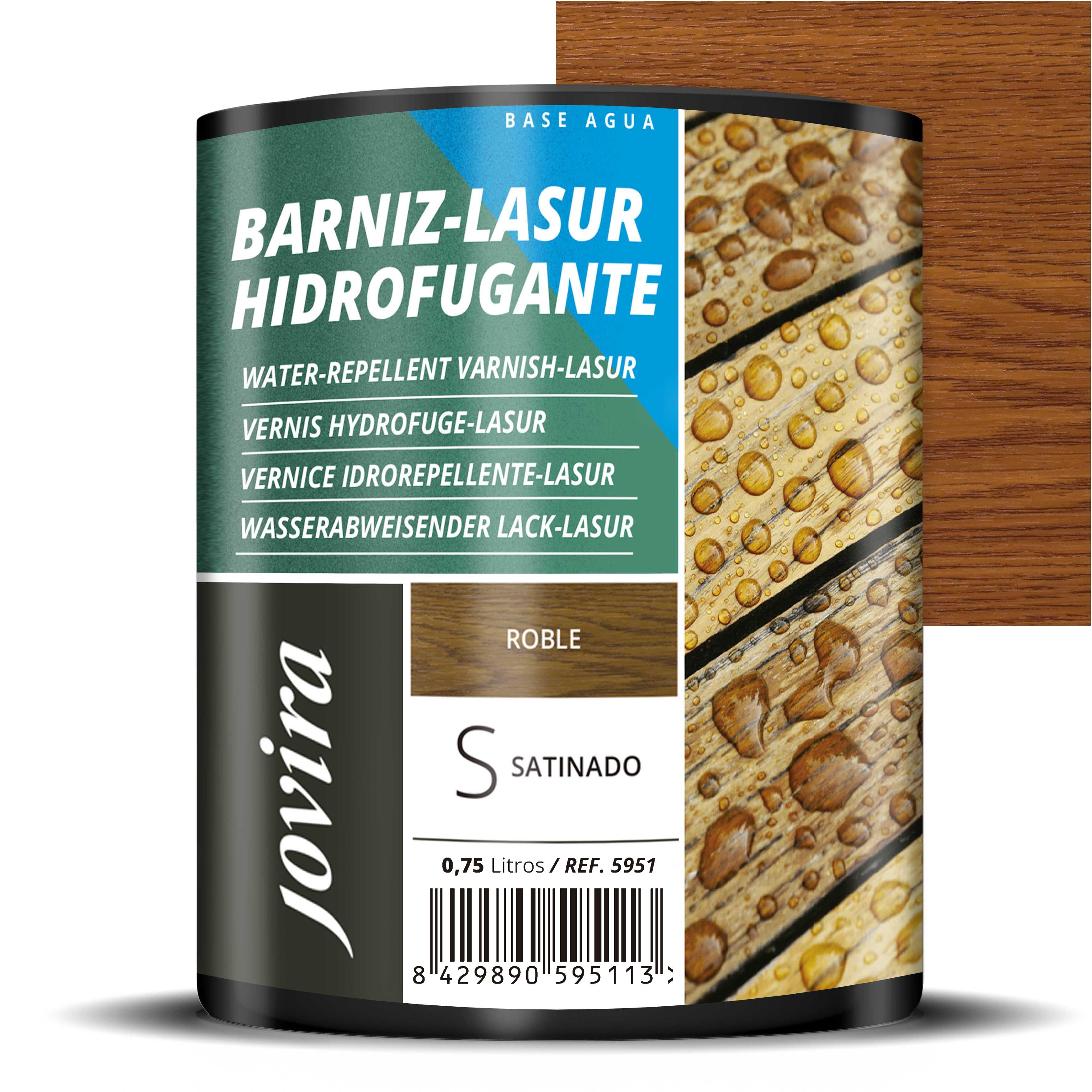 BARNIZ LASUR HIDROFUGANTE SATINADO AGUA