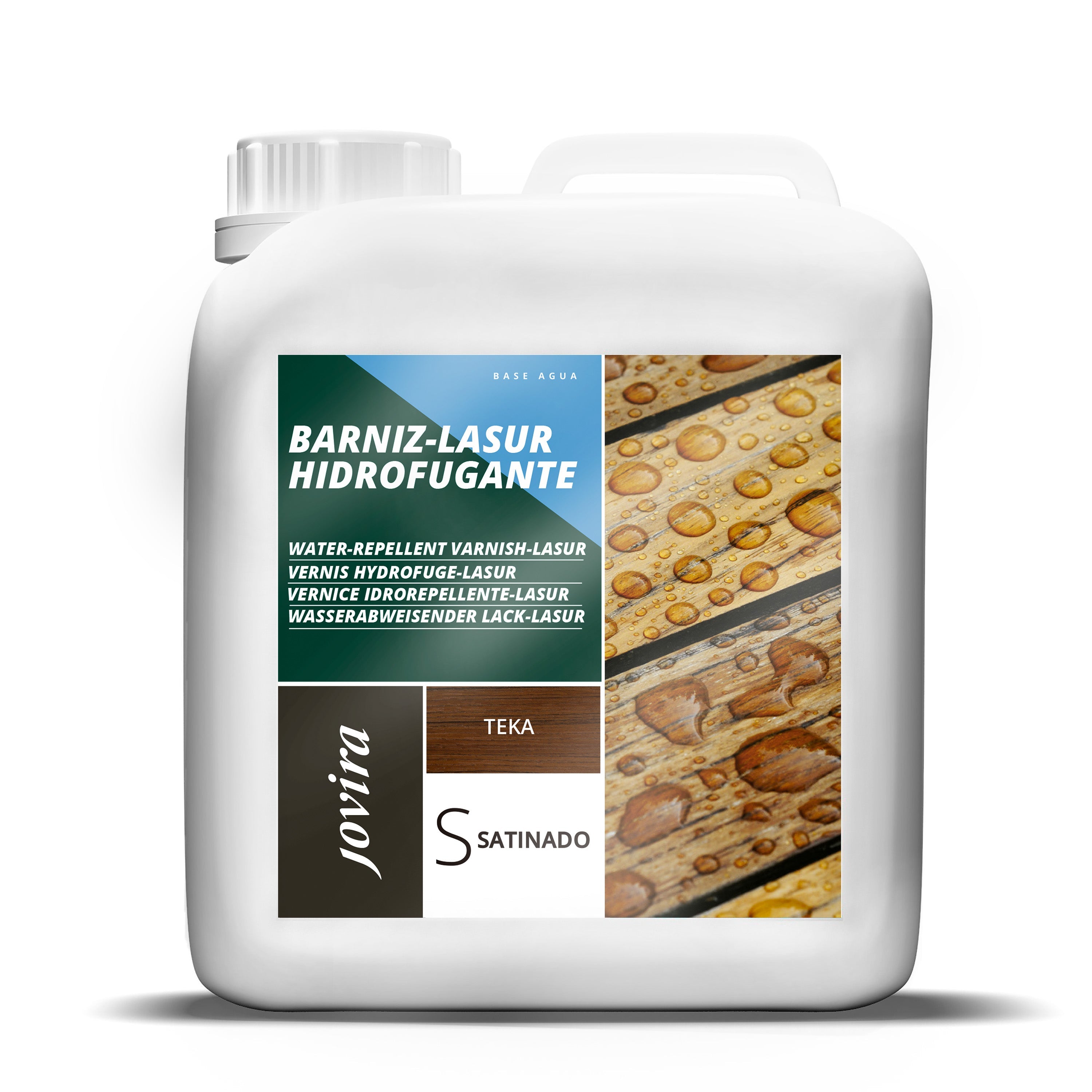 BARNIZ LASUR HIDROFUGANTE SATINADO AGUA