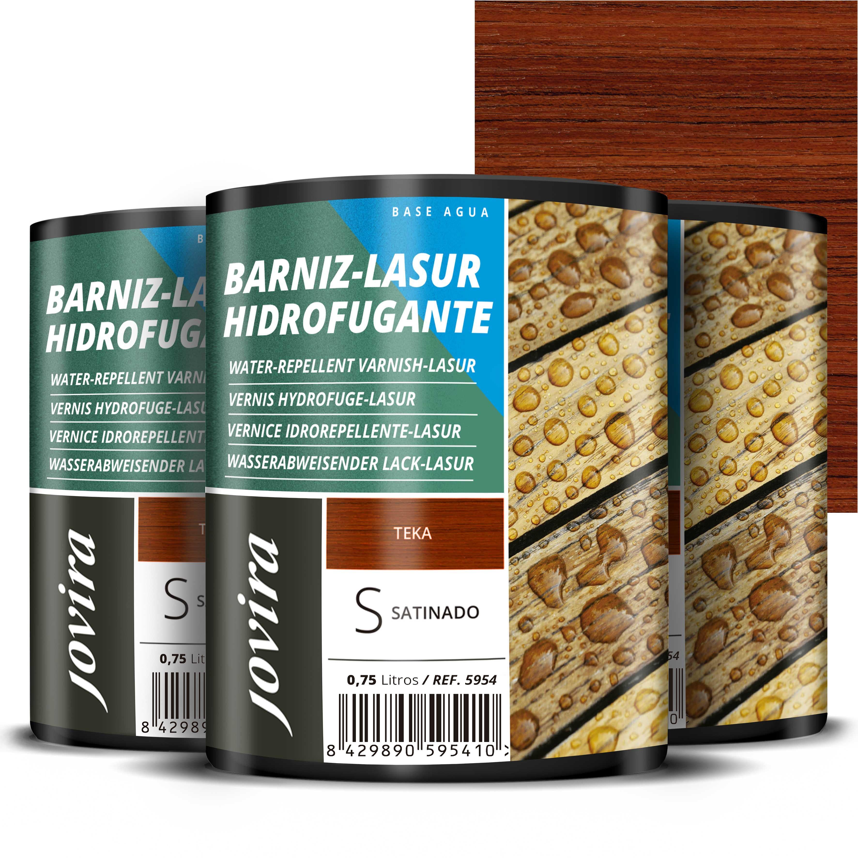 BARNIZ LASUR HIDROFUGANTE SATINADO AGUA