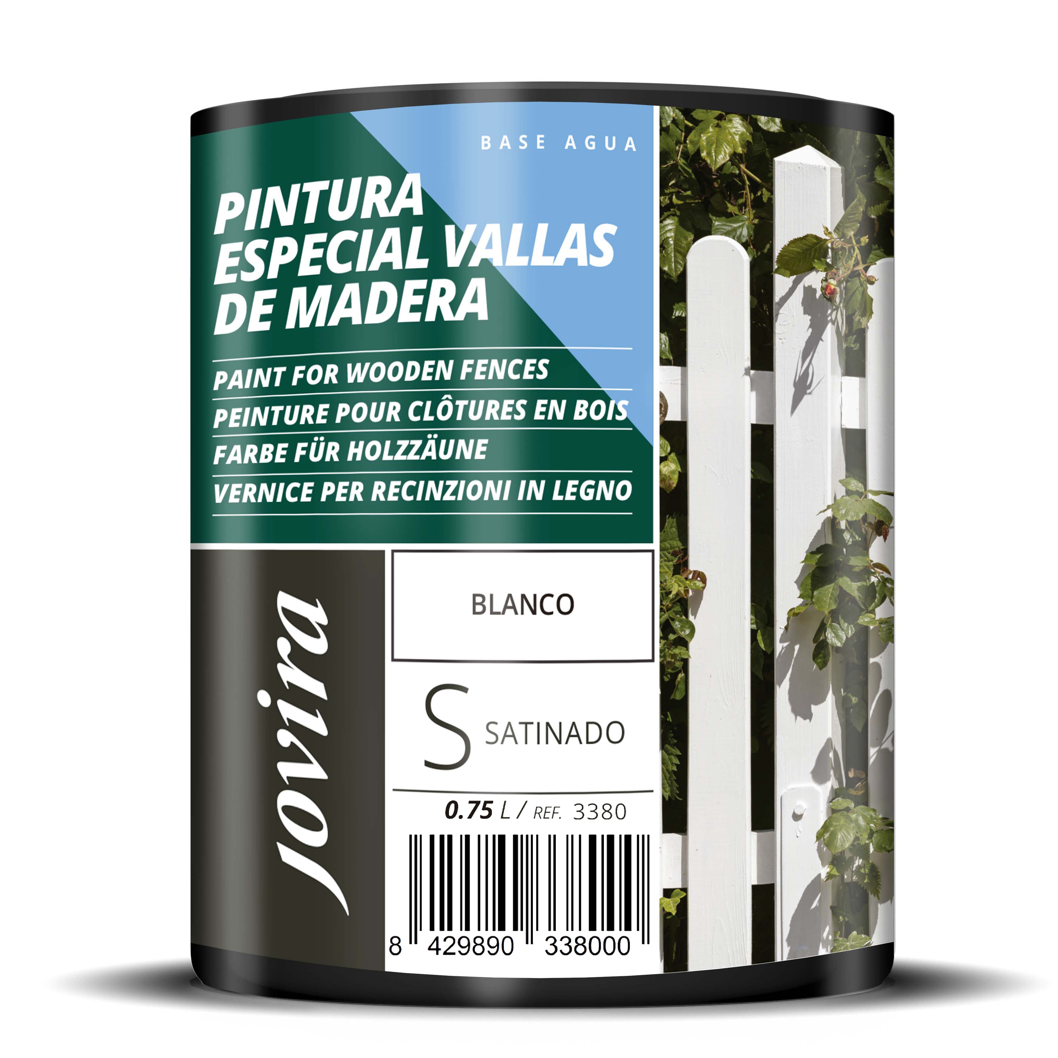 PINTURA VALLAS DE MADERA AGUA