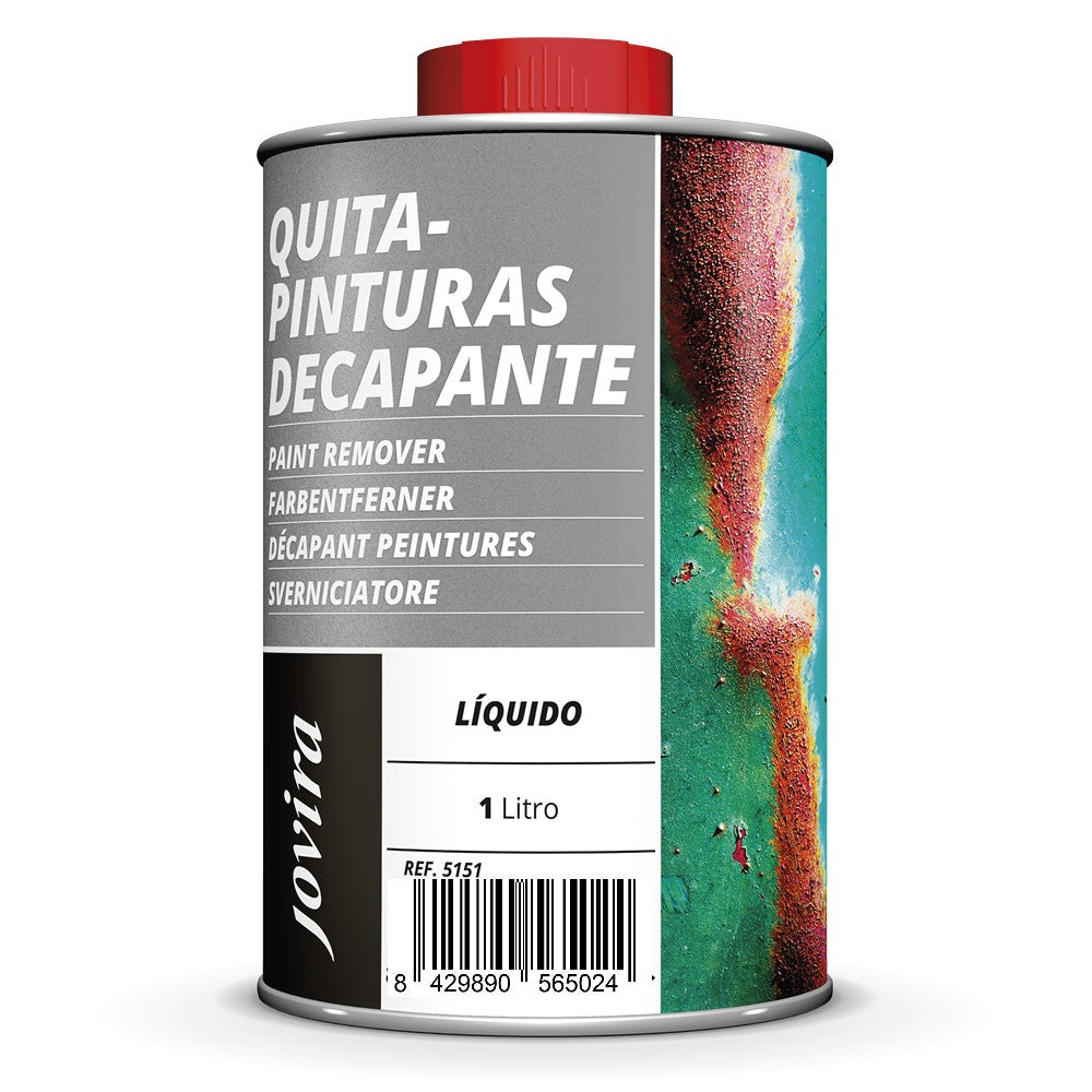 Quitapinturas Decapante. Para la eliminación de viejas capas de pinturas