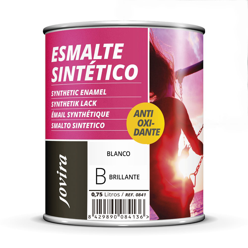 Esmalte Sintético Antioxidante. Esmalte directo sobre oxido. Para la protección y decoración de superficies de madera, hierro y acero. Brillante