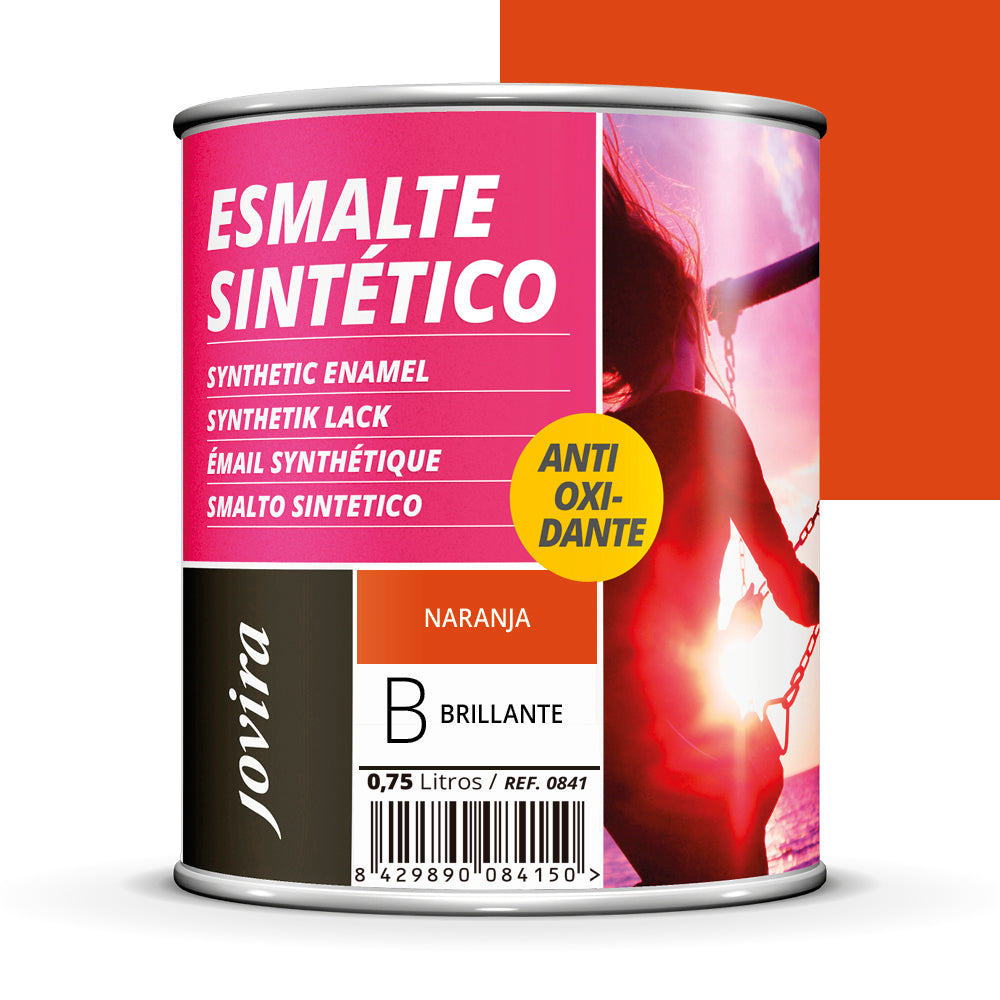 Esmalte Sintético Antioxidante. Esmalte directo sobre oxido. Para la protección y decoración de superficies de madera, hierro y acero. Brillante