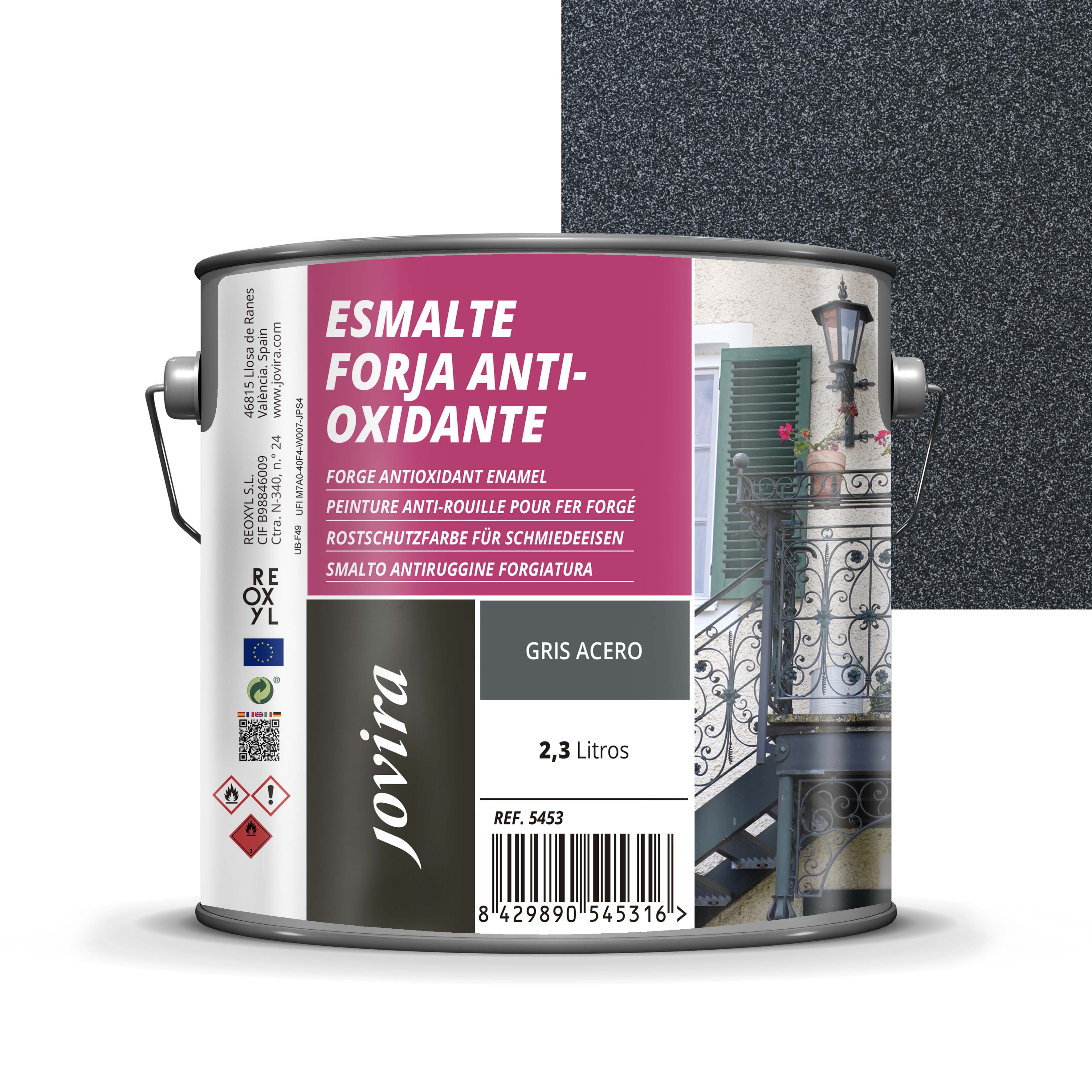 Esmalte Forja Antioxidante al Disolvente.