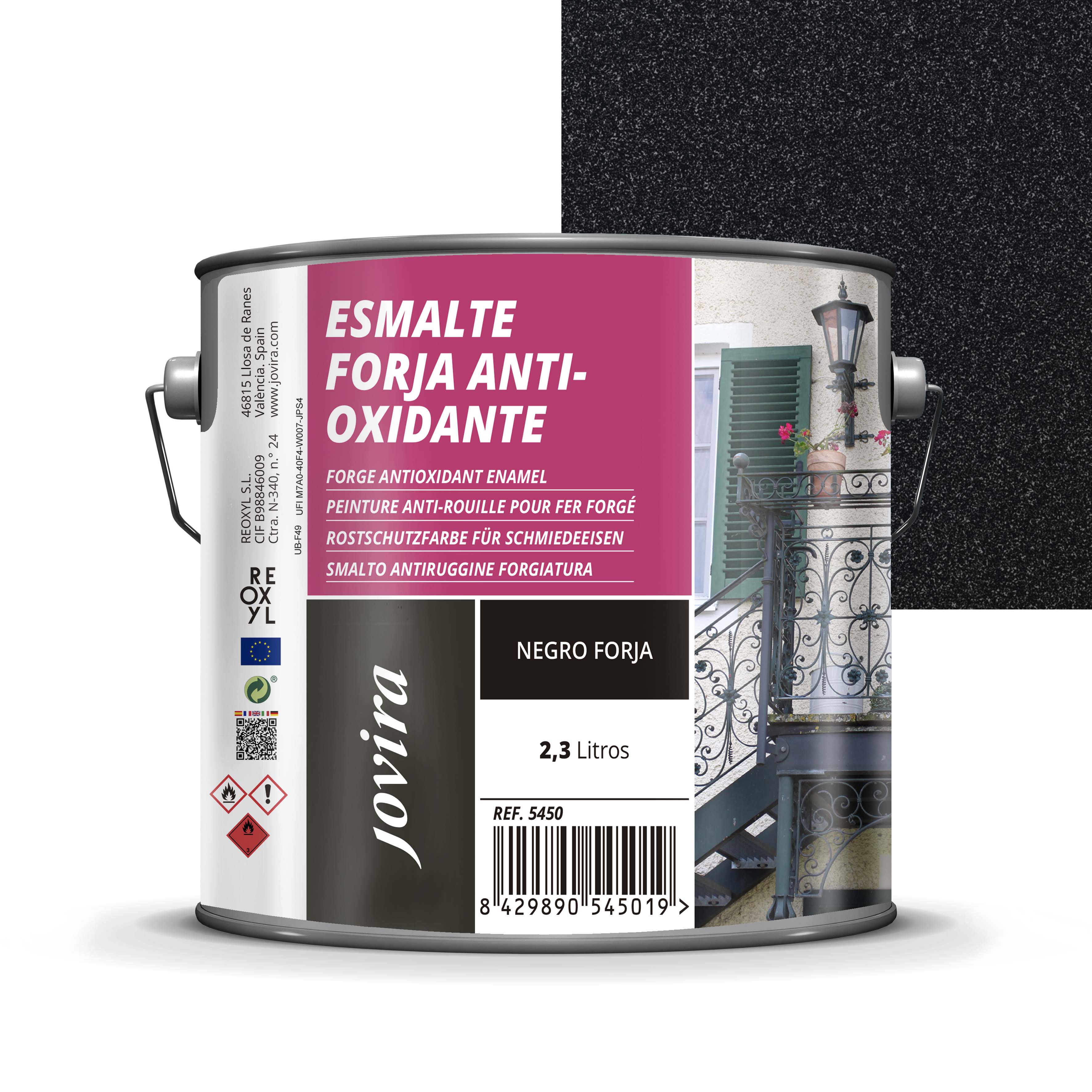 Esmalte Forja Antioxidante al Disolvente.