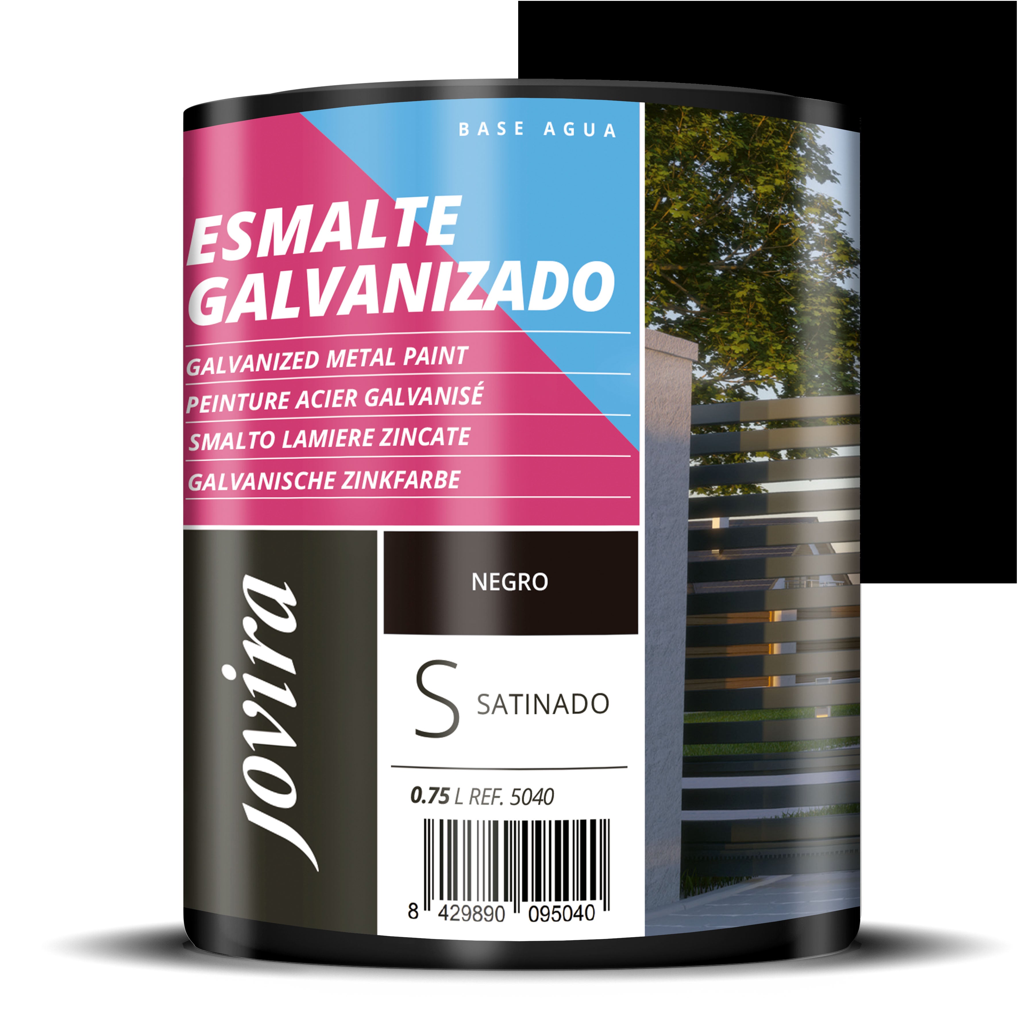 Esmalte Galvanizado al Agua. Protección y decoración sobre galvanizado.