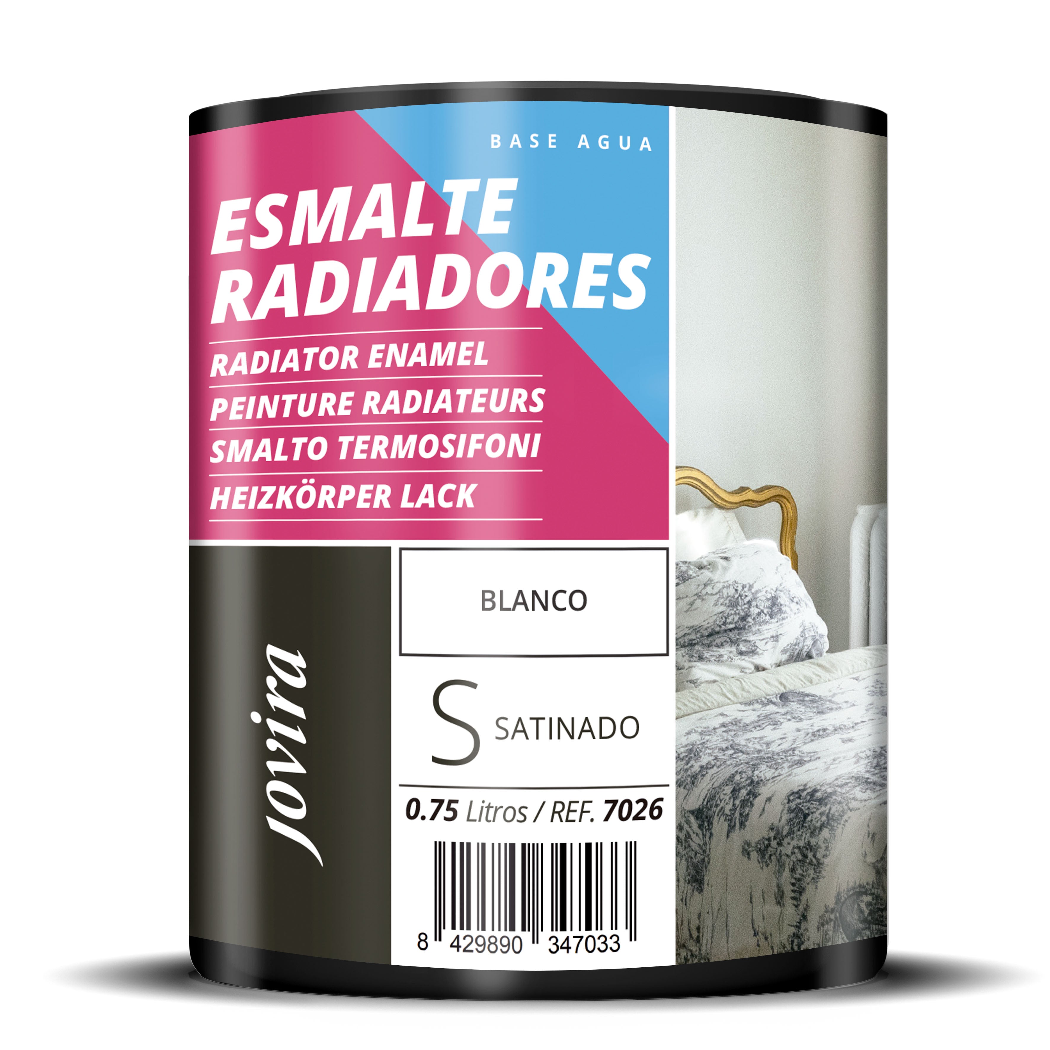 Esmalte Radiadores al Agua. Decora y protege toda clase de radiadores