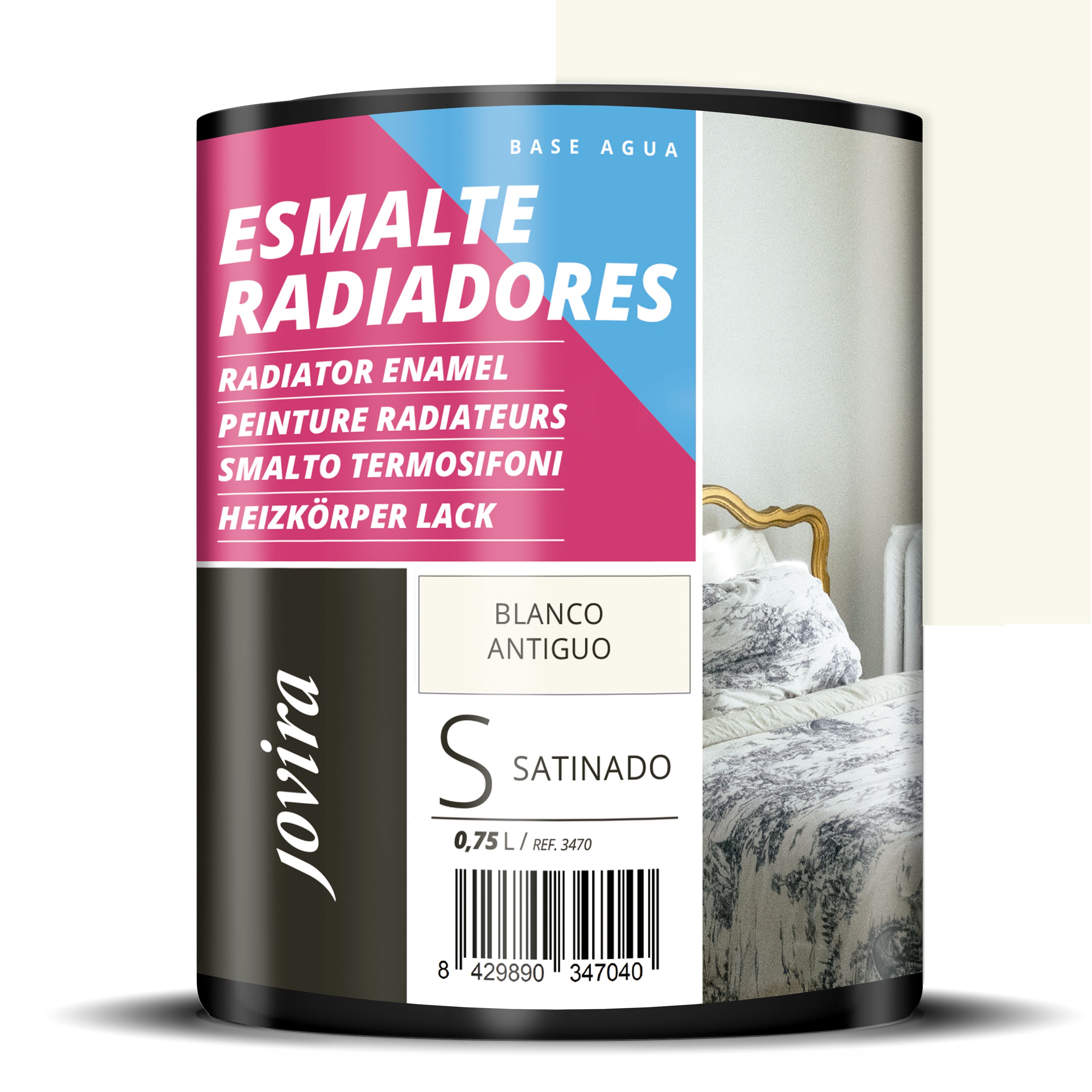 Esmalte Radiadores al Agua. Decora y protege toda clase de radiadores