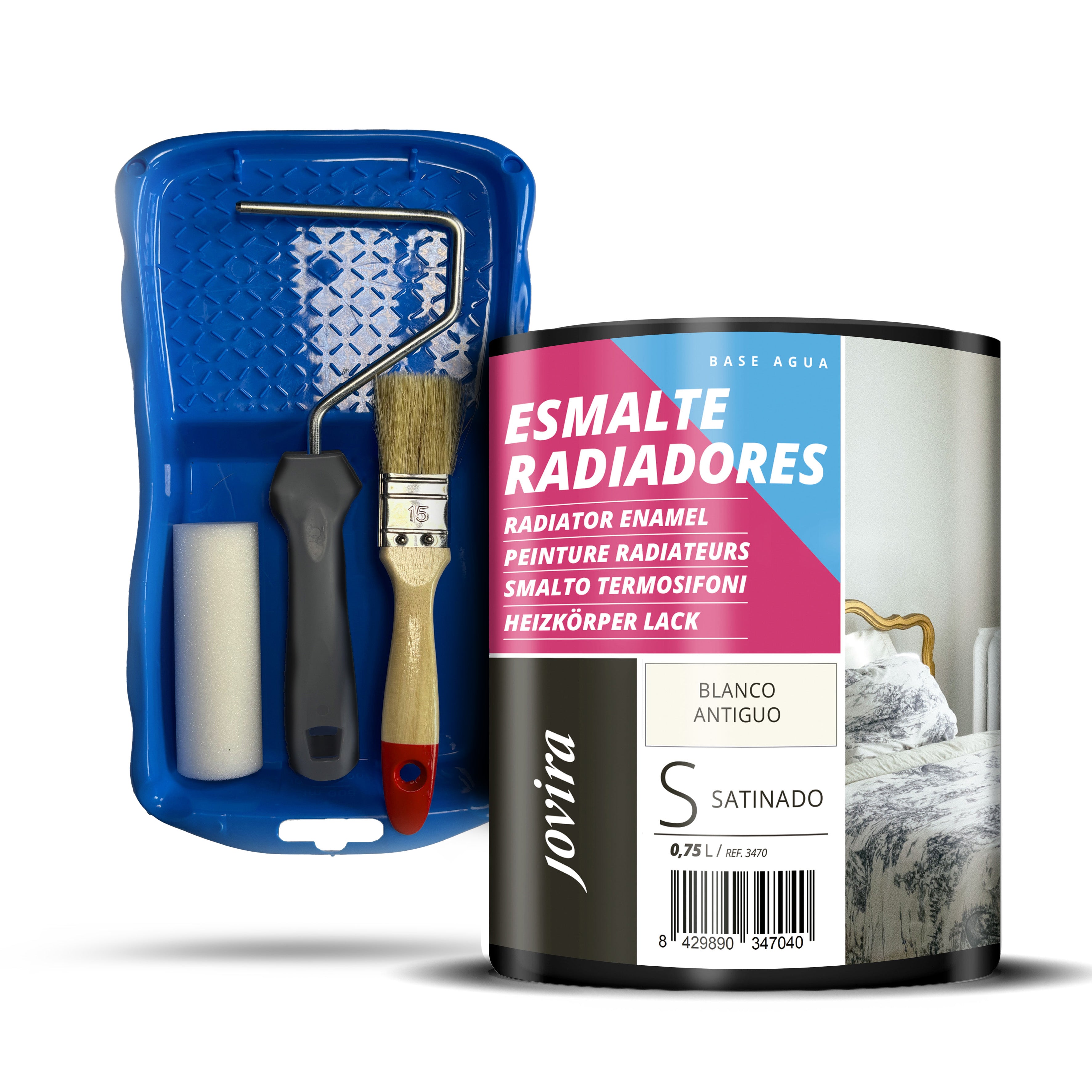 Esmalte Radiadores al Agua. Decora y protege toda clase de radiadores