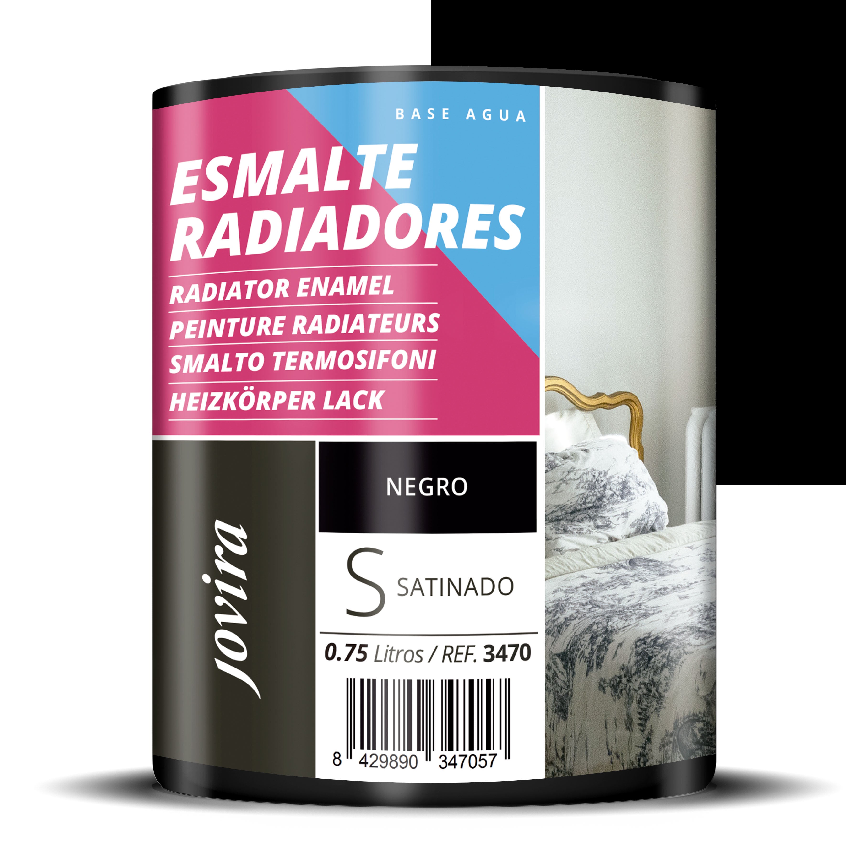 Esmalte Radiadores al Agua. Decora y protege toda clase de radiadores por agua y tuberías de calefacción