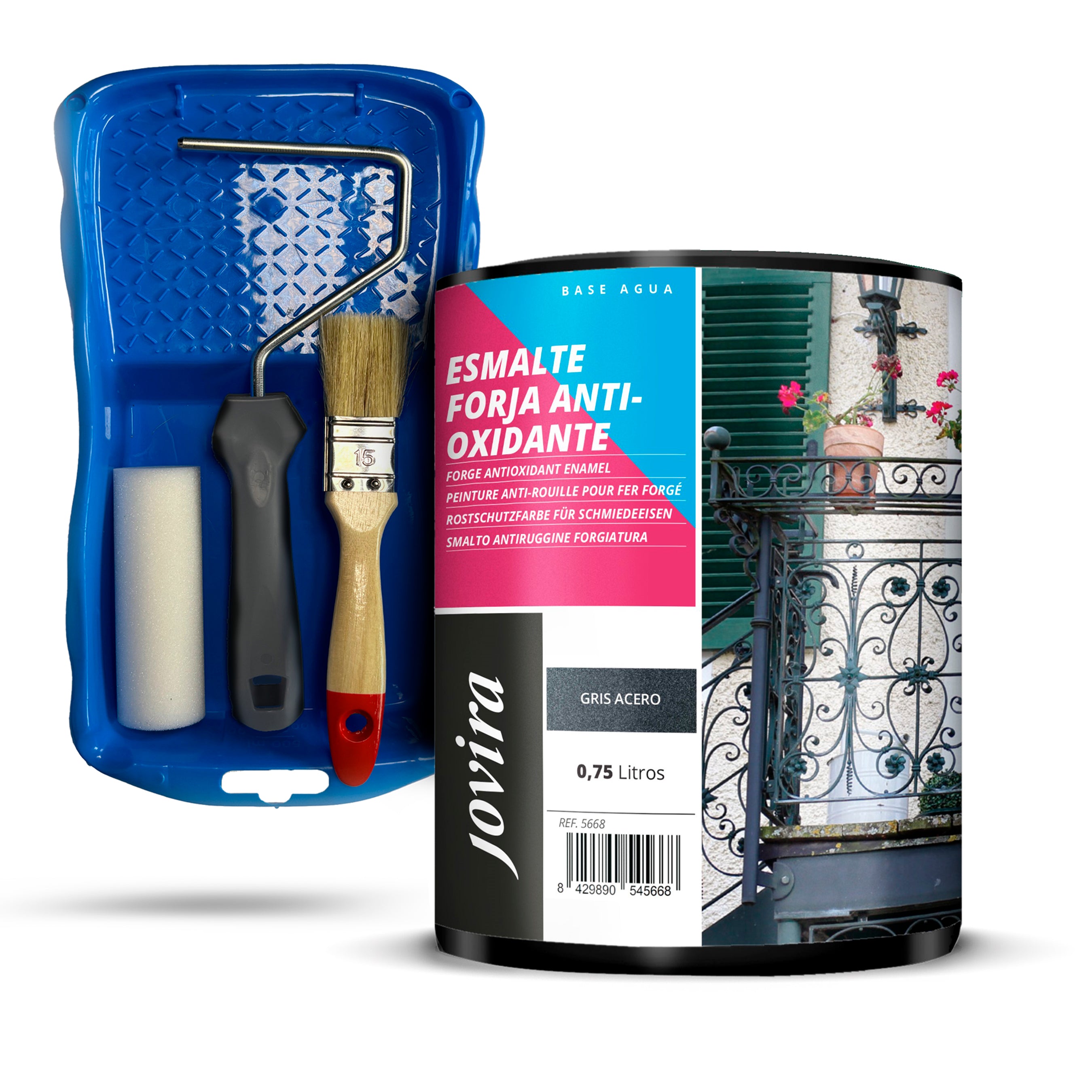 Esmalte Forja Antioxidante al Agua