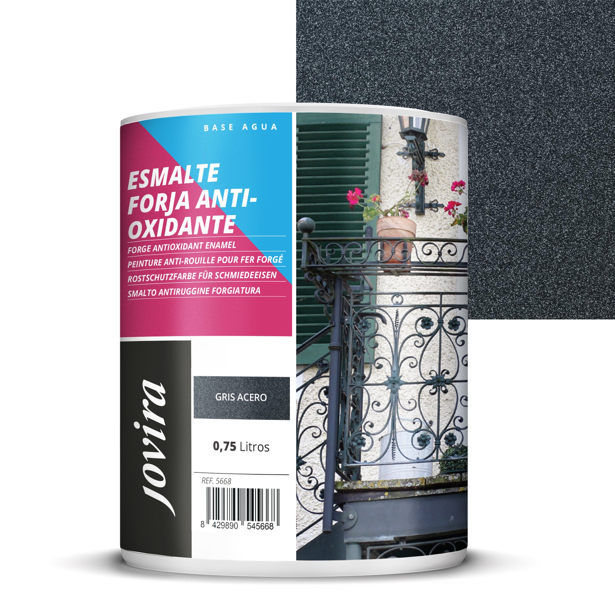 Esmalte Forja Antioxidante al Agua