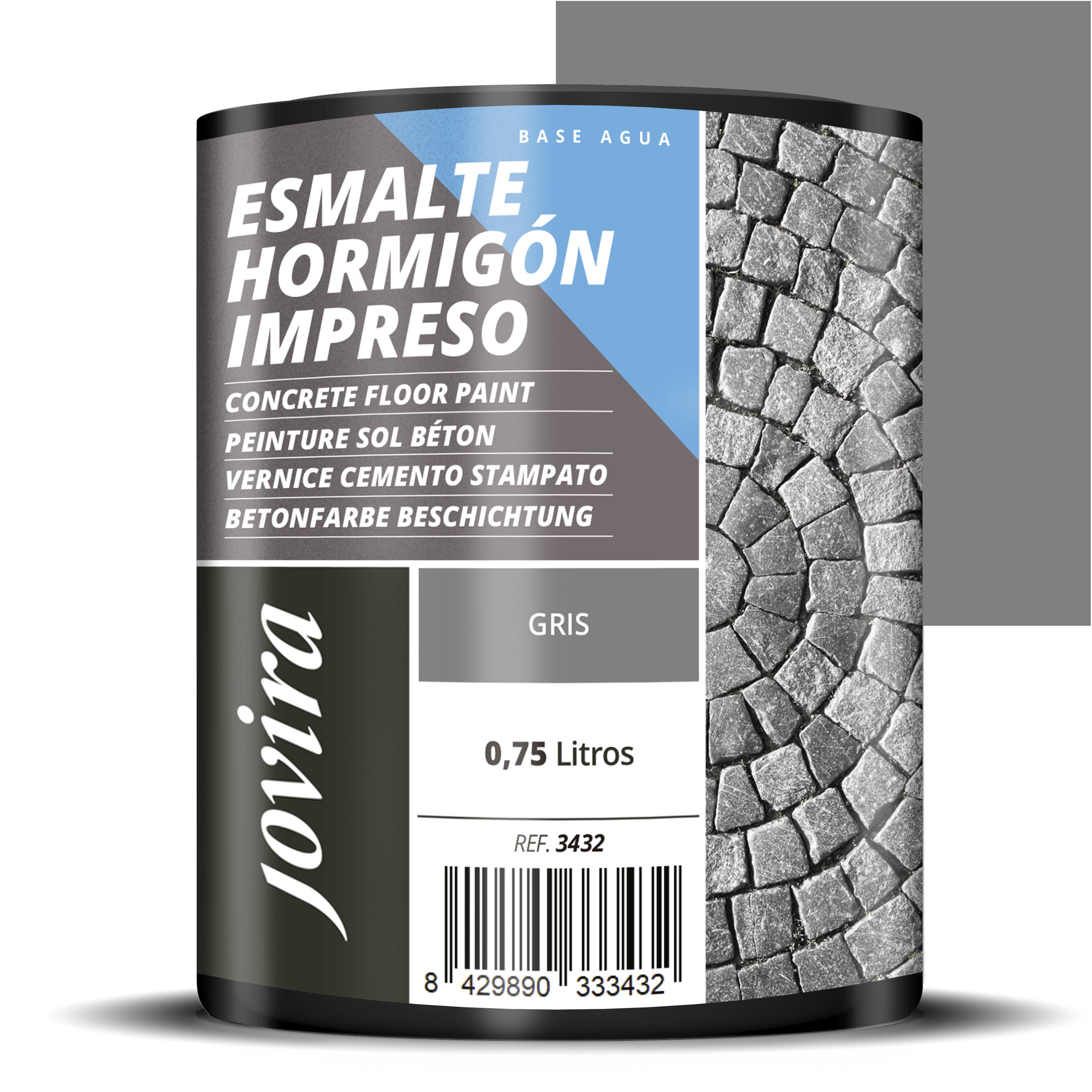 Resina-Esmalte Hormigón Impreso. Resina renovadora para pavimentos de hormigón.