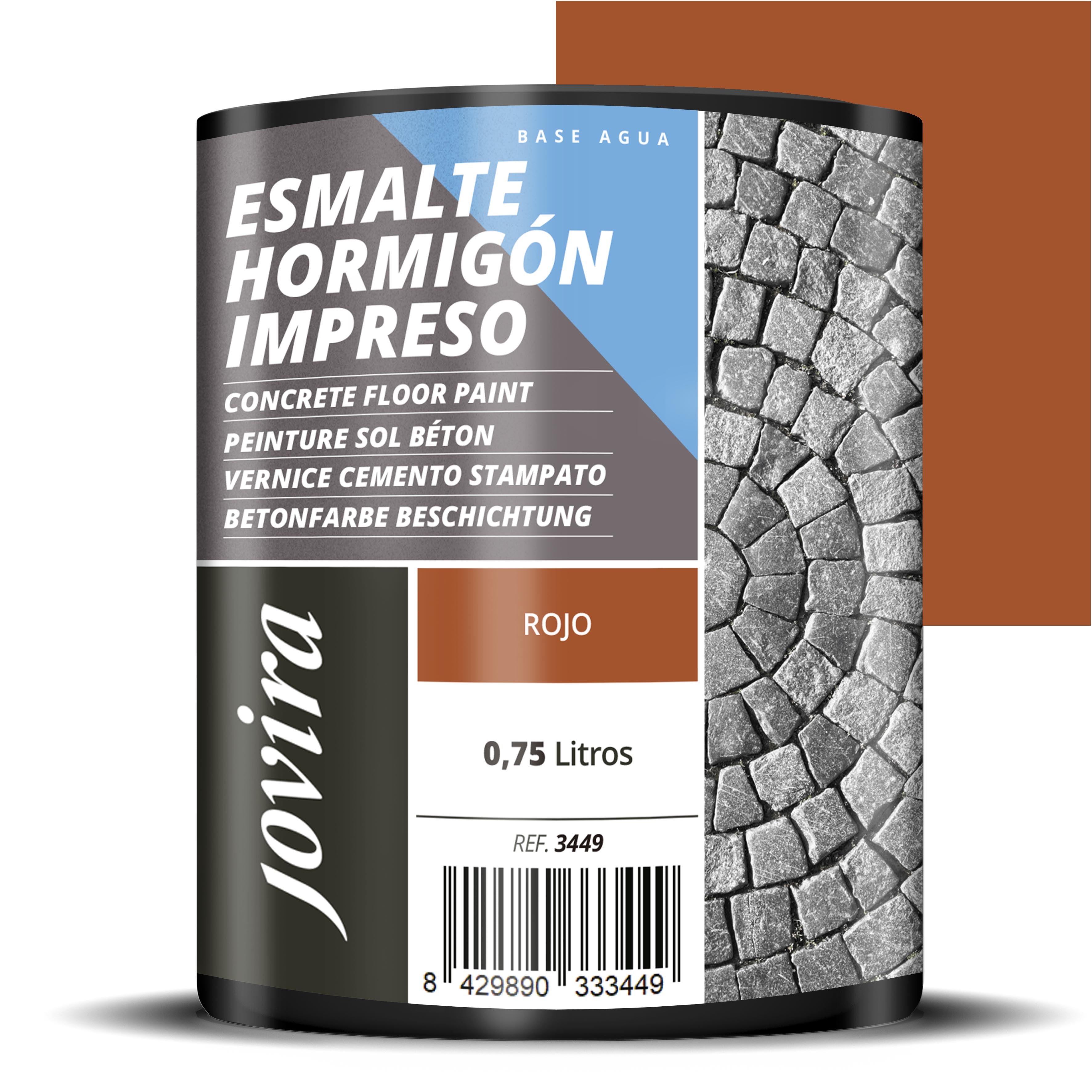 Resina-Esmalte Hormigón Impreso. Resina renovadora para pavimentos de hormigón.